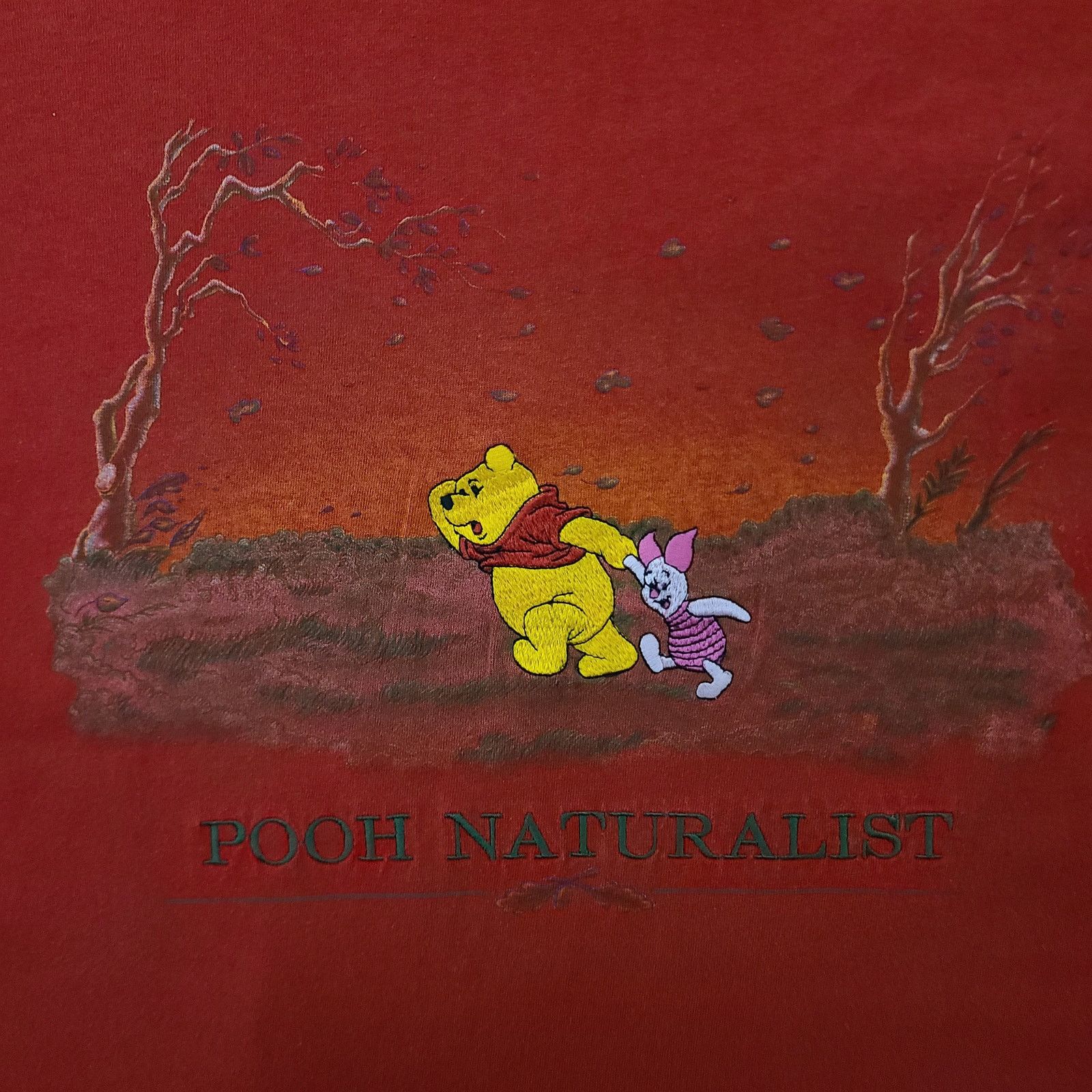 Disney Vintage Winnie The Pooh Shirt Mens XL Disney Embroidered USA Size US XL / EU 56 / 4 - 3 Thumbnail