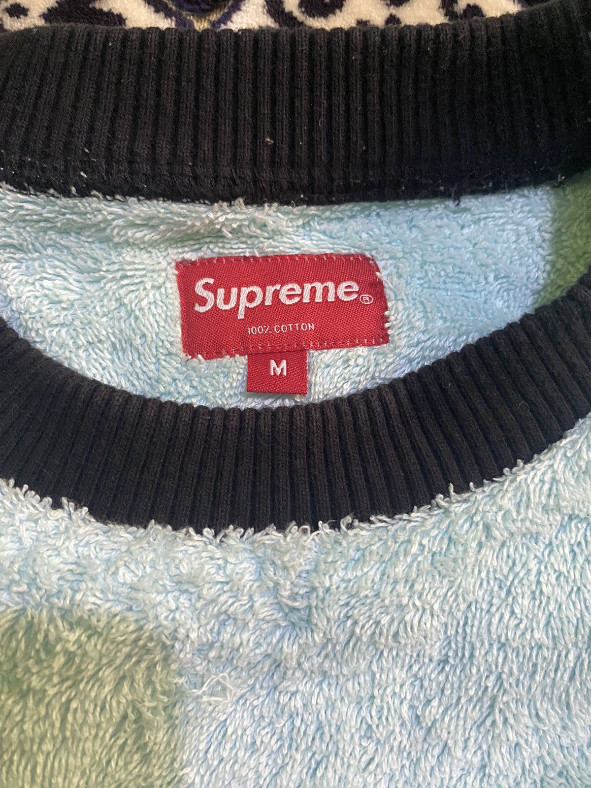 Supreme Crewneck blueterry Size US M / EU 48-50 / 2 - 3 Thumbnail