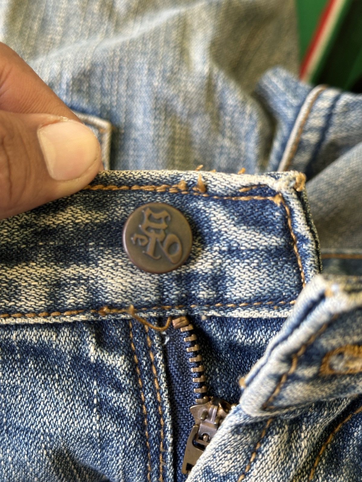 Kapital Unbrand Denim Straight Cut 30x44 Size US 30 / EU 46 - 6 Thumbnail