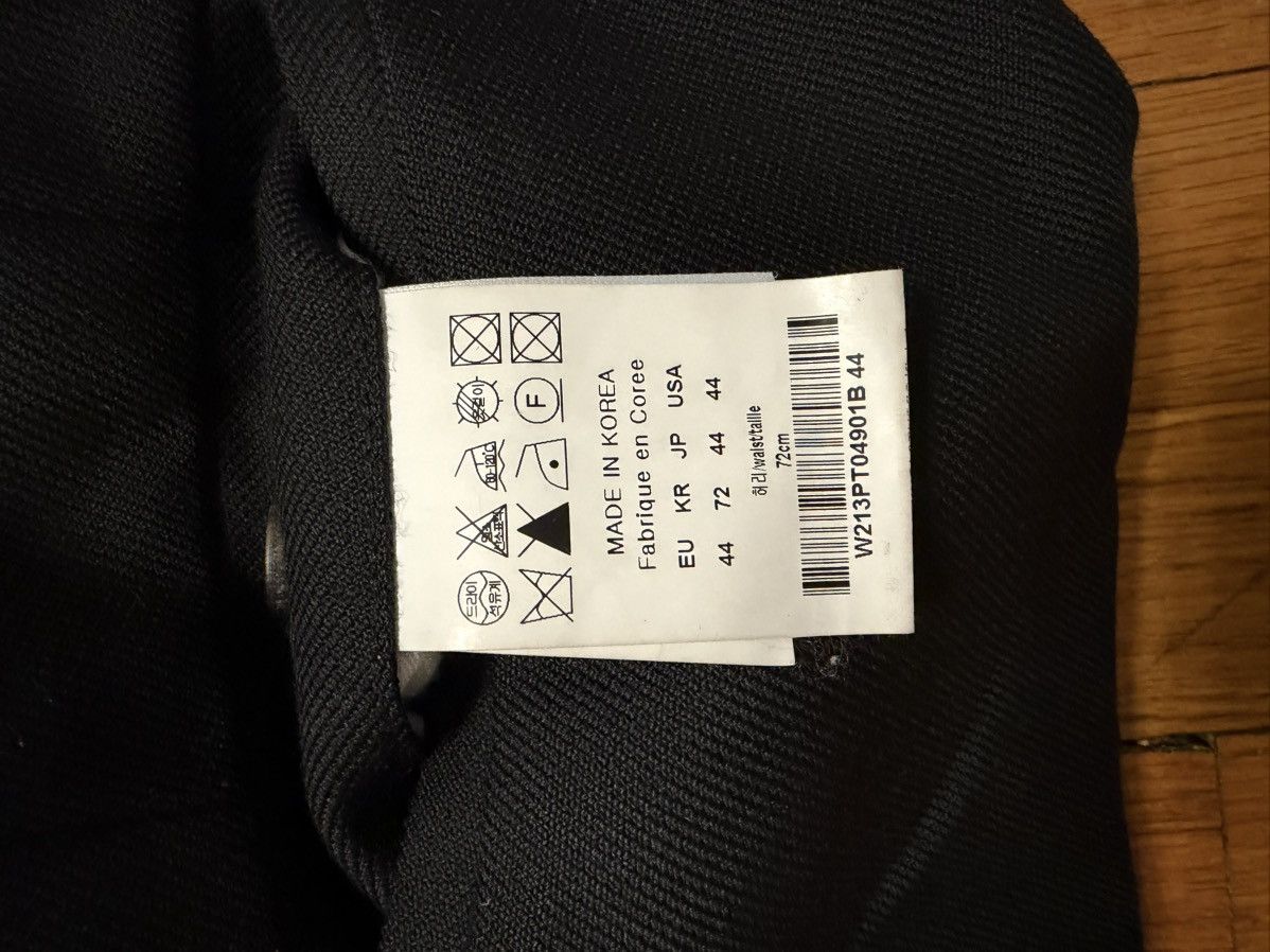 Wooyoungmi Wooyoungmi FW21 Black Straight Leg Trousers Paris Size US 28 / EU 44 - 5 Thumbnail