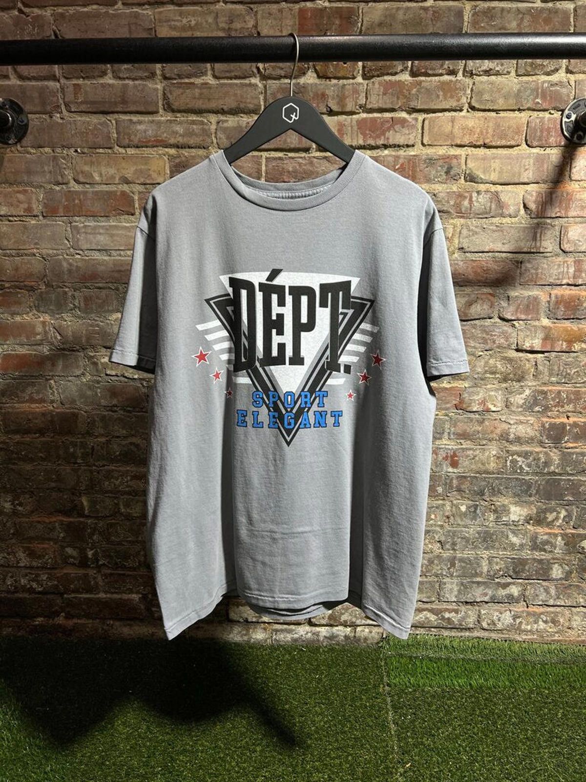 Gallery Dept Grey Tee Sz. L
