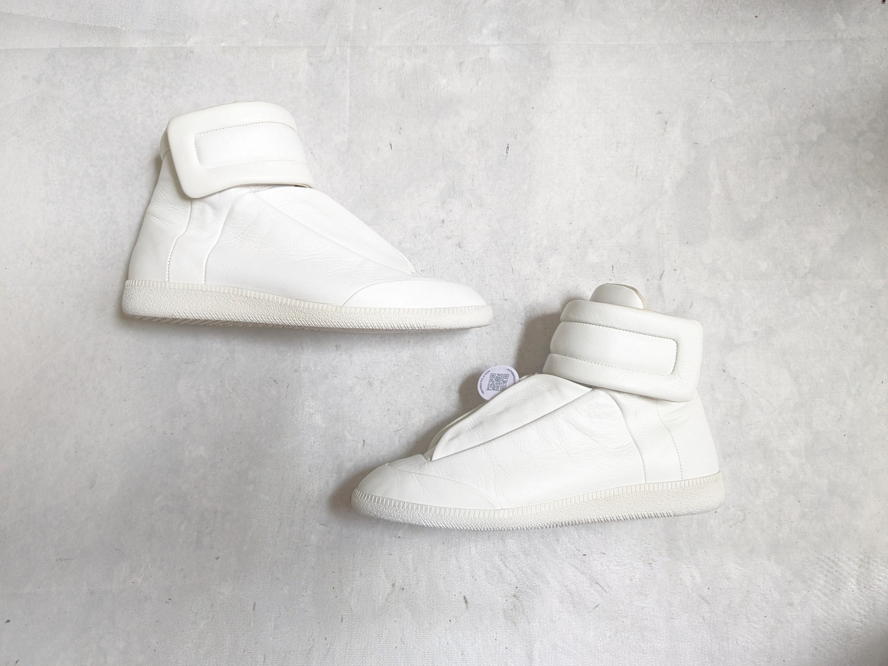 Maison Margiela Future White 10 43 High Top Sneakers