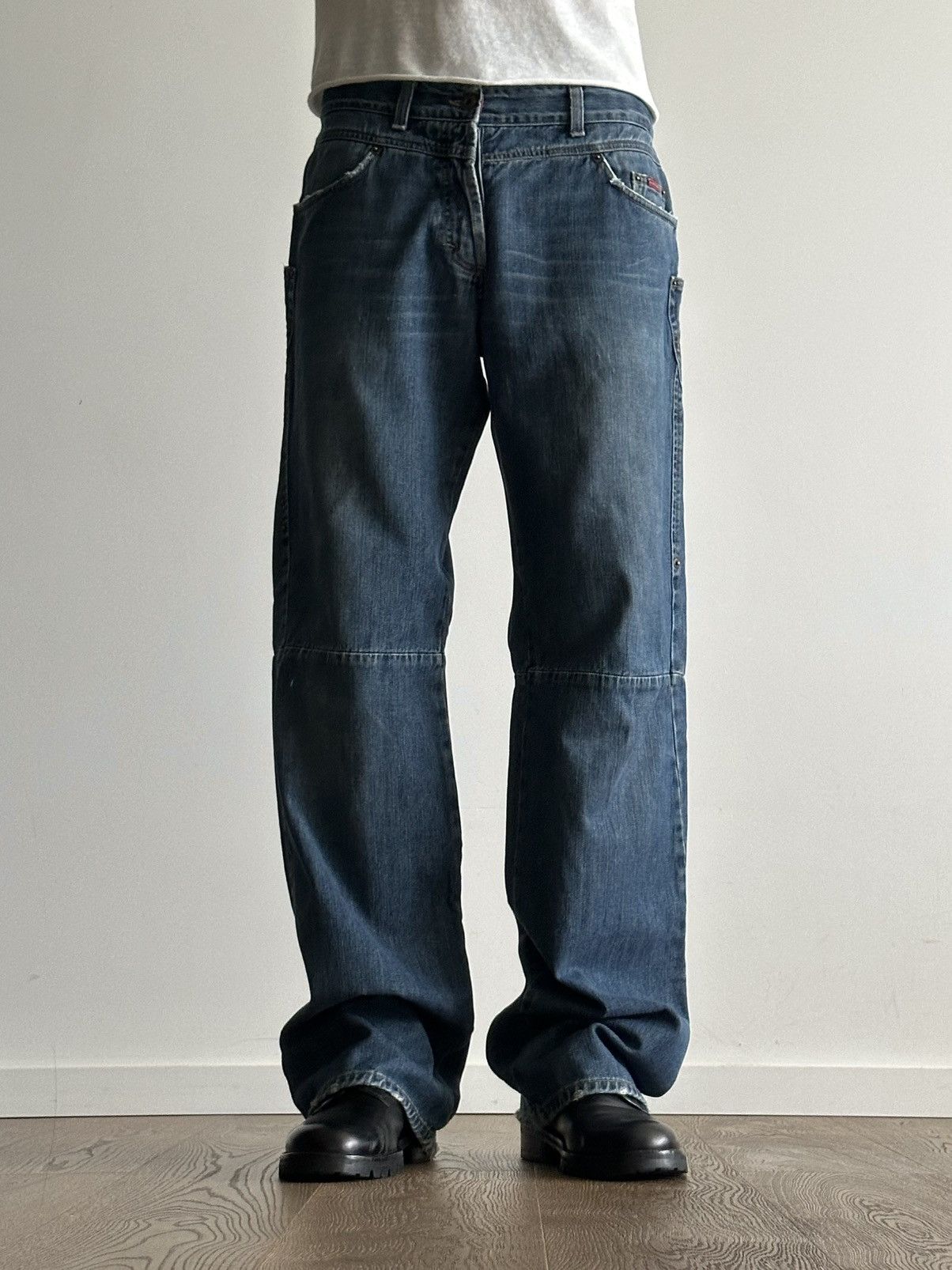 Dolce Gabbana 2000’s Deconstructed Denim Jeans