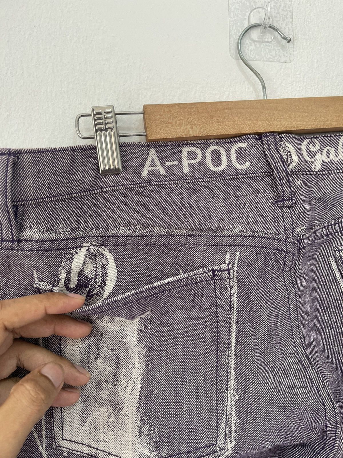 Issey Miyake 2007 Issey Miyake APOC Galaxy Jeans Size US 32 / EU 48 - 10 Thumbnail