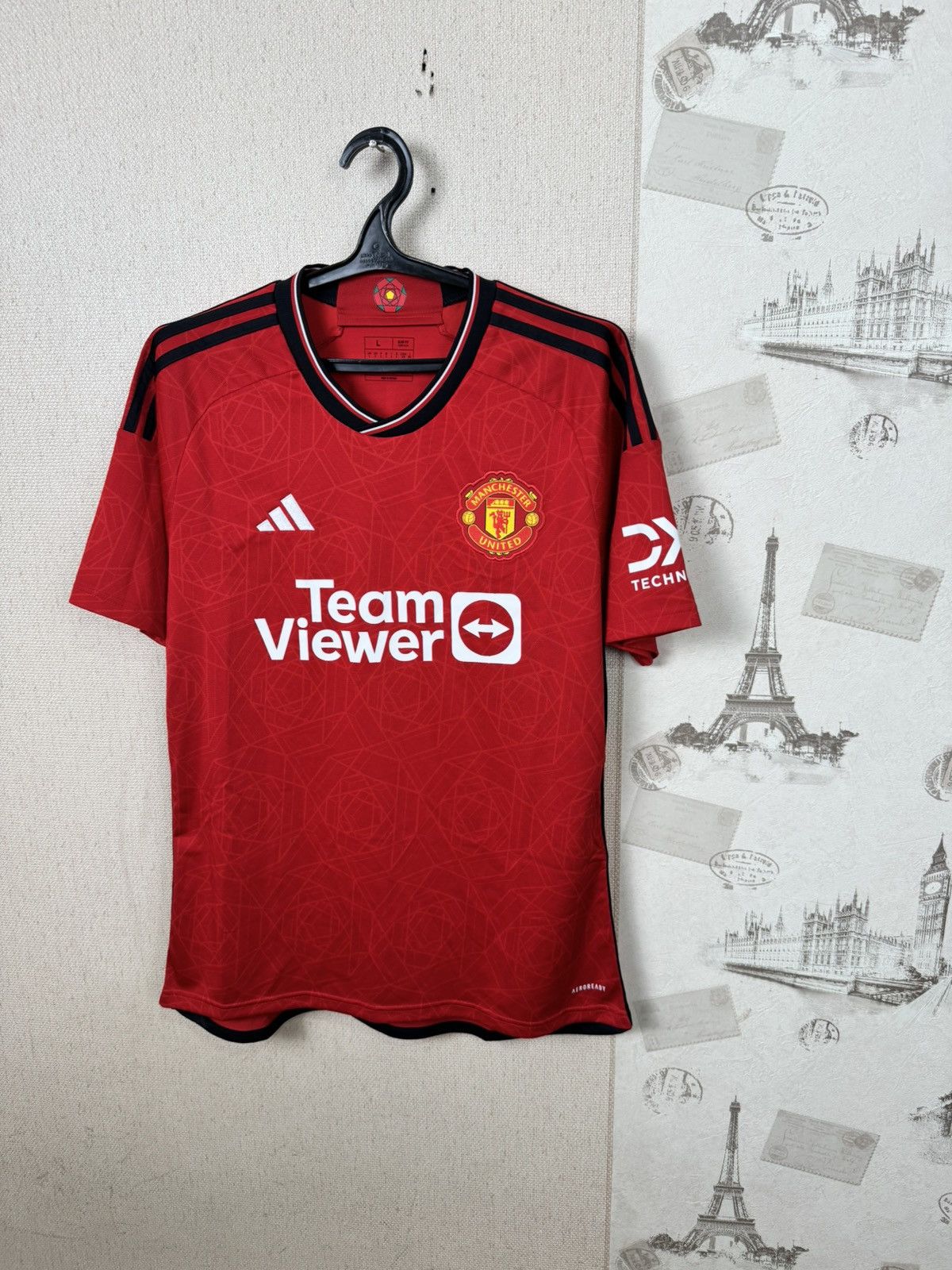 Adidas Adidas Manchester United Jersey L Home #7 Wegner Football Size US L / EU 52-54 / 3 - 4 Thumbnail