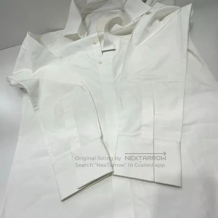 Givenchy GIVENCHY Men's White Pointed Collar Button. Size US XXS / EU 40 - 9 Thumbnail
