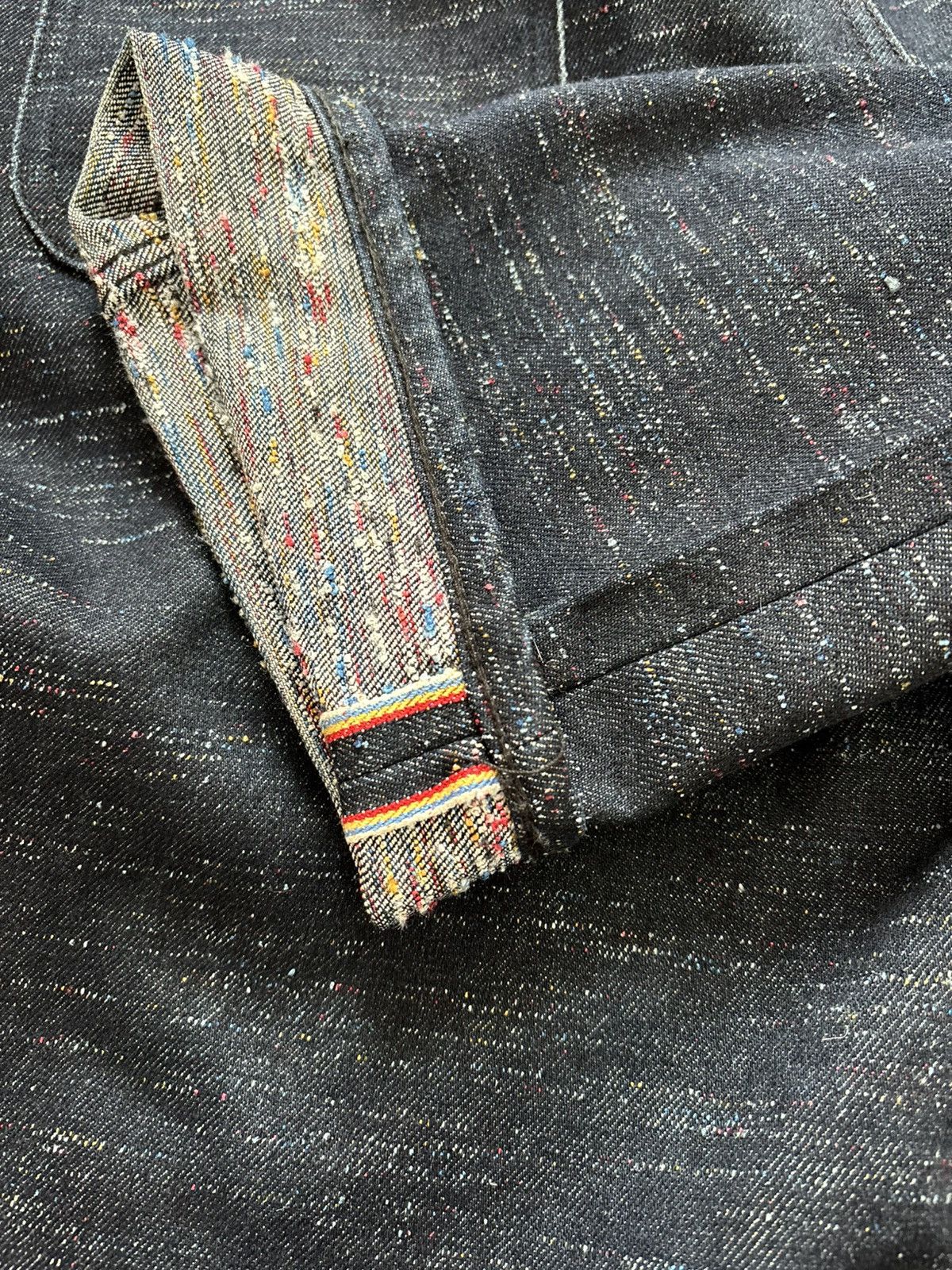 Other RAINBOW SELVEDGE STRAIGHT LEG DENIM JEAN - RAW INDIGO Size US 31 - 6 Thumbnail