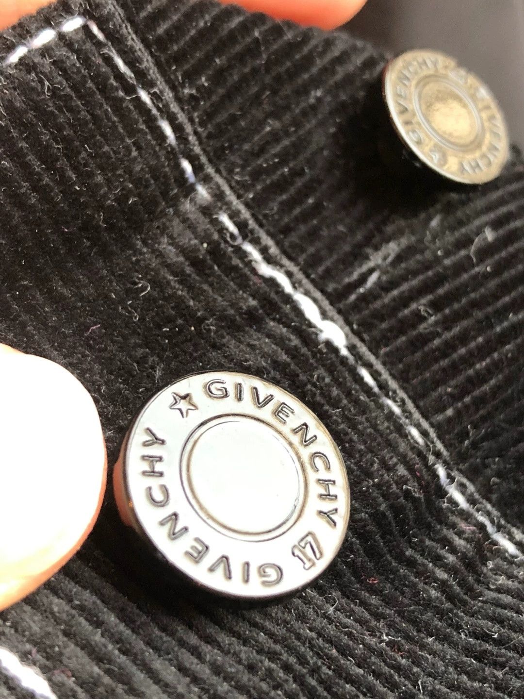 Givenchy Givenchy Limited Black Corduroy Slim Pants Size US 30 / EU 46 - 6 Thumbnail