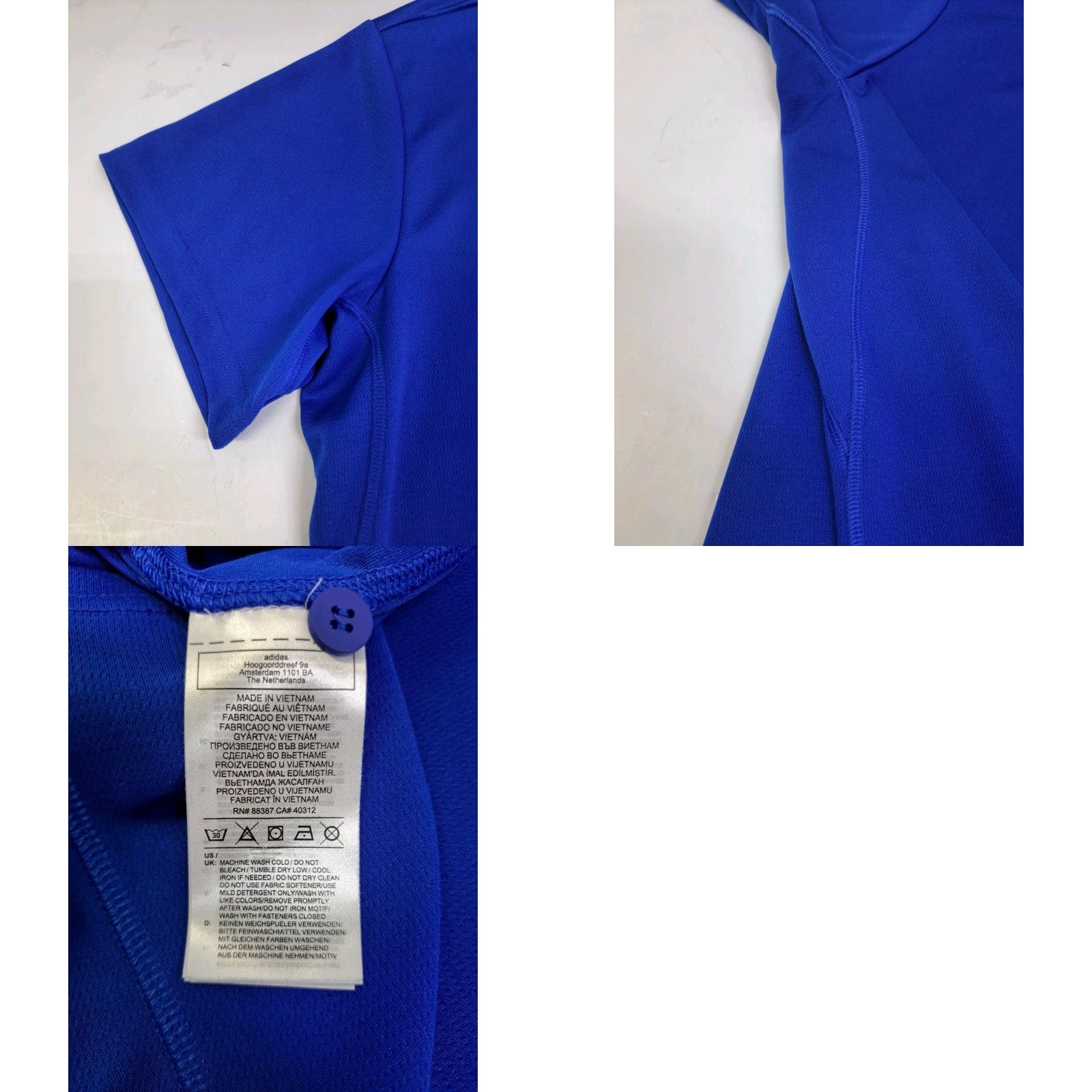 Adidas Adidas Mens Climalite Short Sleeve Polo Shirt XL Blue Poly Short Sleeve Polo Shirt Mens XL Blue Adidas Climalite Polo Shirt Sports Mens XL Blue Size US XL / EU 56 / 4 - 8 Thumbnail