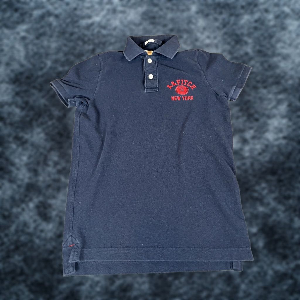 Abercrombie & Fitch VINTAGE Abercrombie & Fitch Shirt Mens M Muscle Fit Blue Embroidered Football Crew Neck Short Sleeve Shirt Mens Blue Football 90s Inspired Size US M / EU 48-50 / 2 - 1 Thumbnail