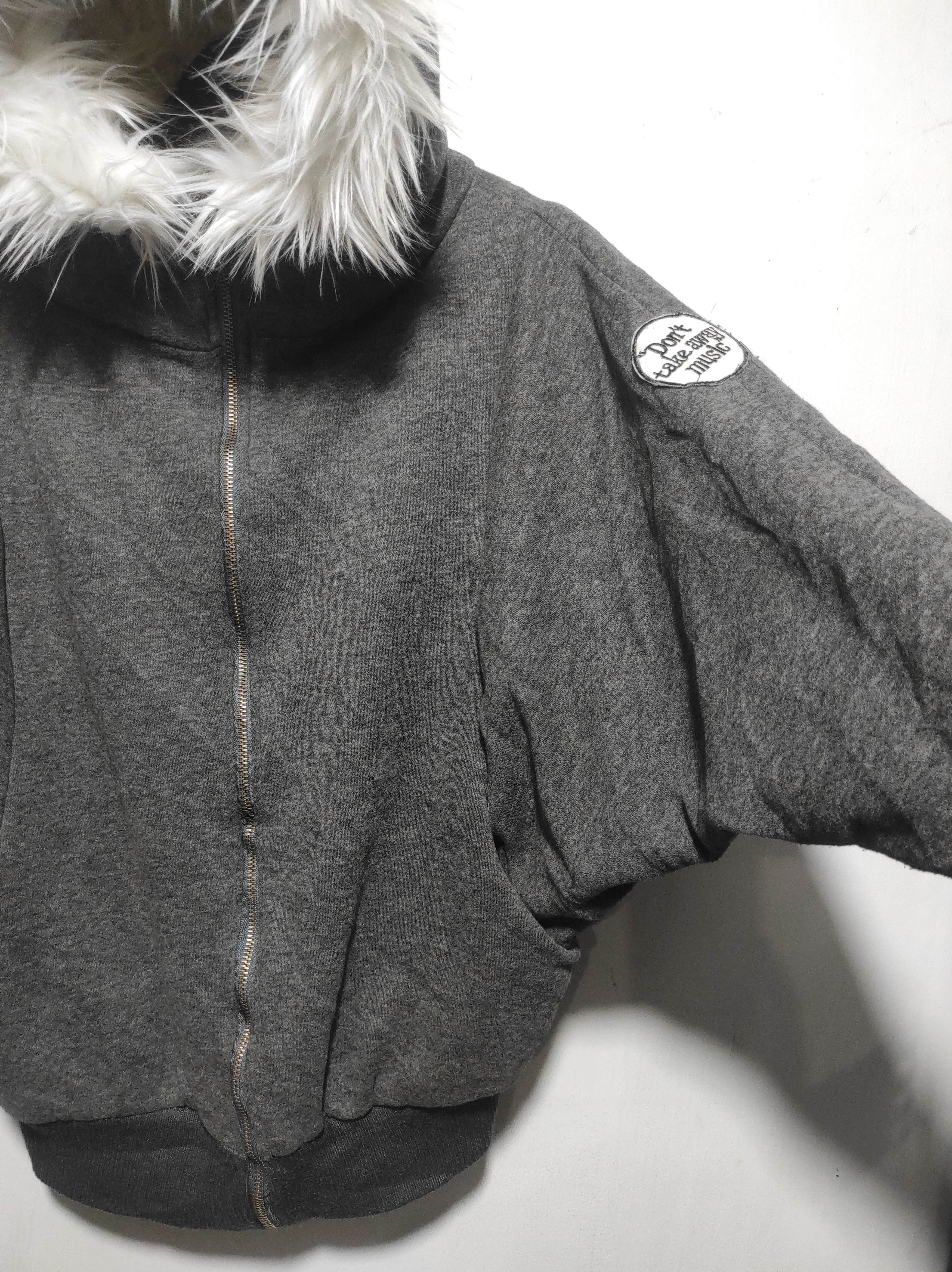 Hysteric Glamour Skull Sherpa Batwing Zip Fur Hoodie ifsixwasnine lgb style Size US M / EU 48-50 / 2 - 9 Thumbnail
