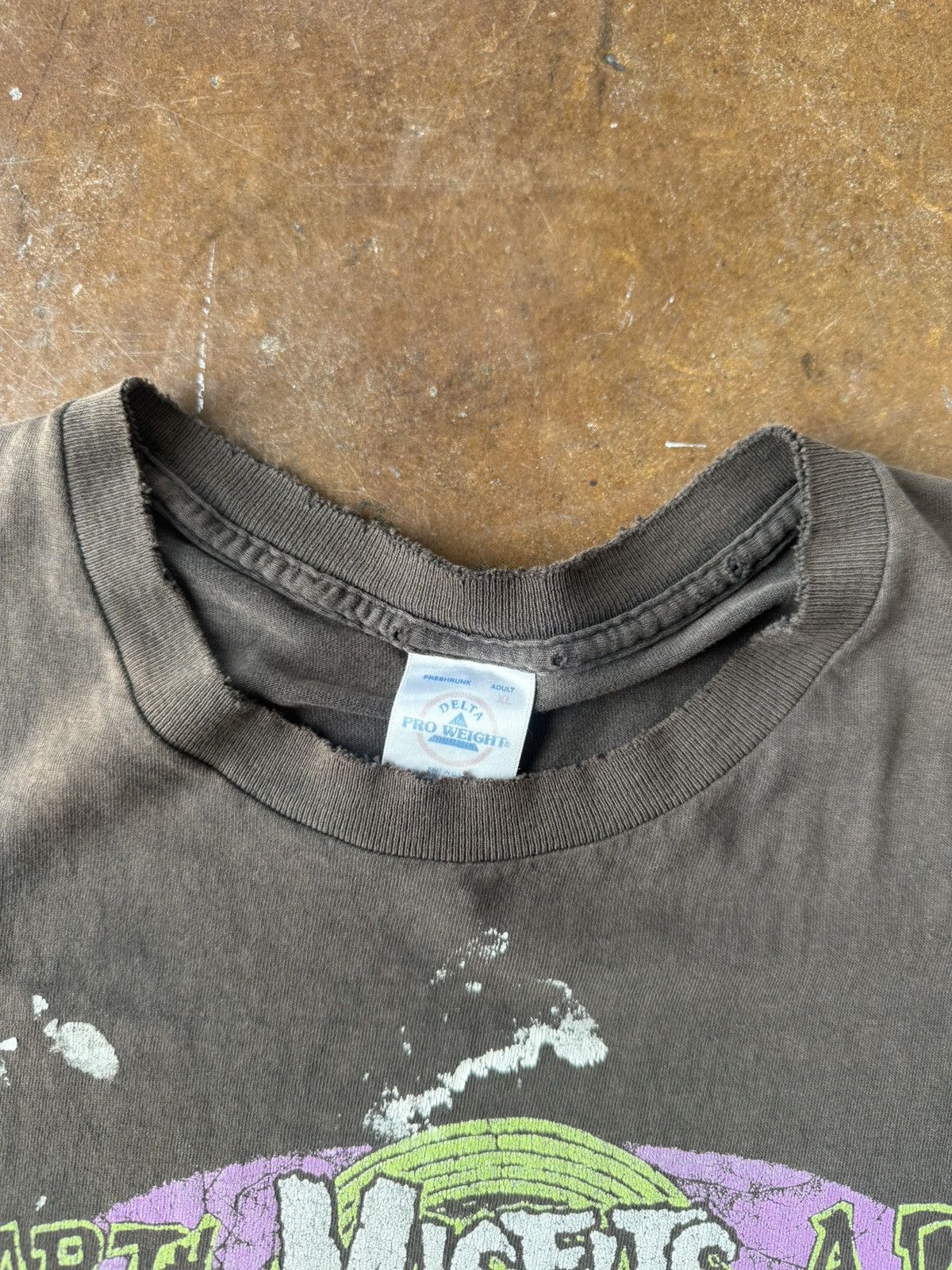 Vintage vintage 90s faded/distressed misfits grunge cut-off shirt Size US XL / EU 56 / 4 - 4 Thumbnail