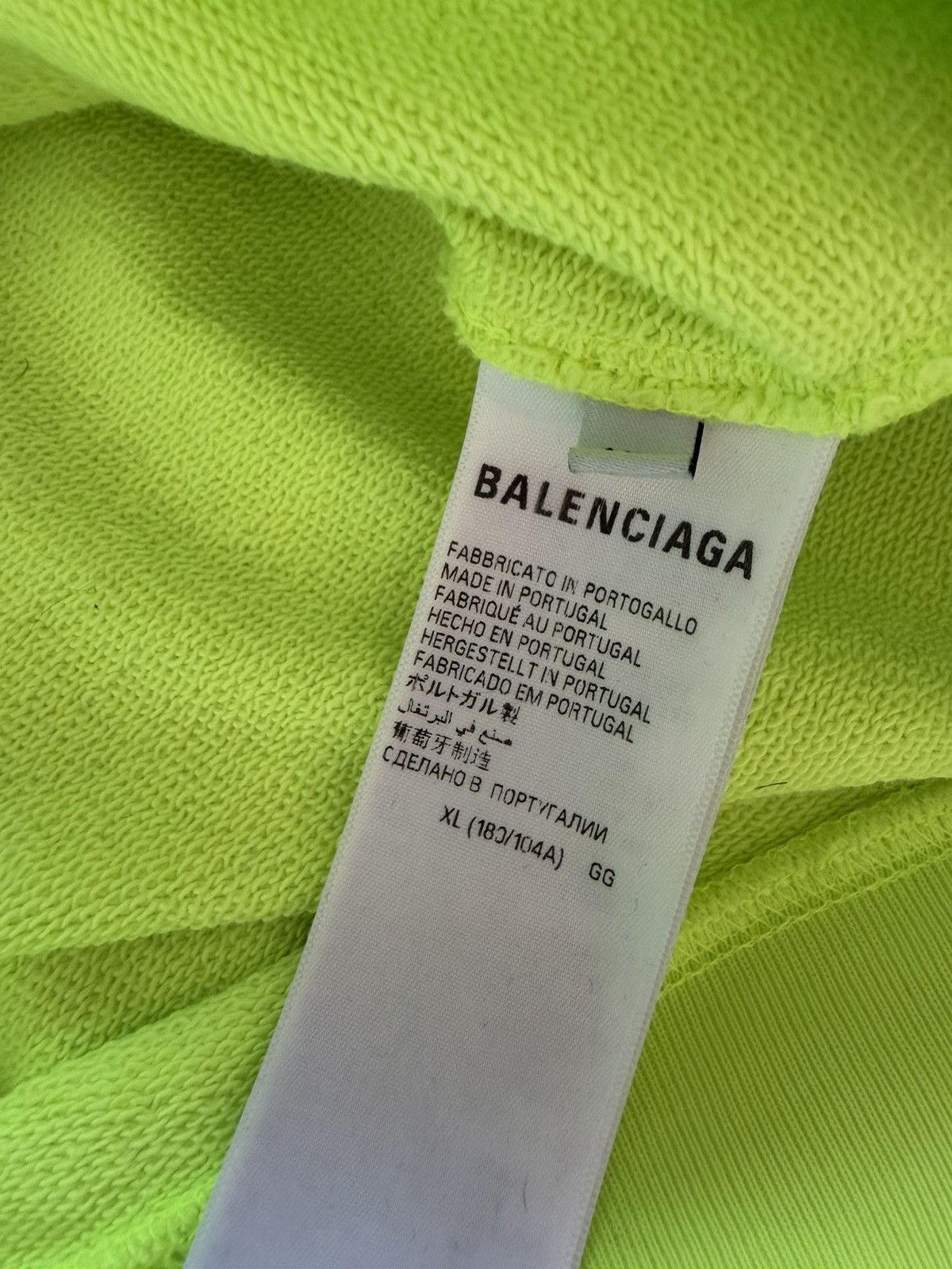 Balenciaga Balenciaga XXL Thrashed Hoodie Size US XXL / EU 58 / 5 - 5 Thumbnail