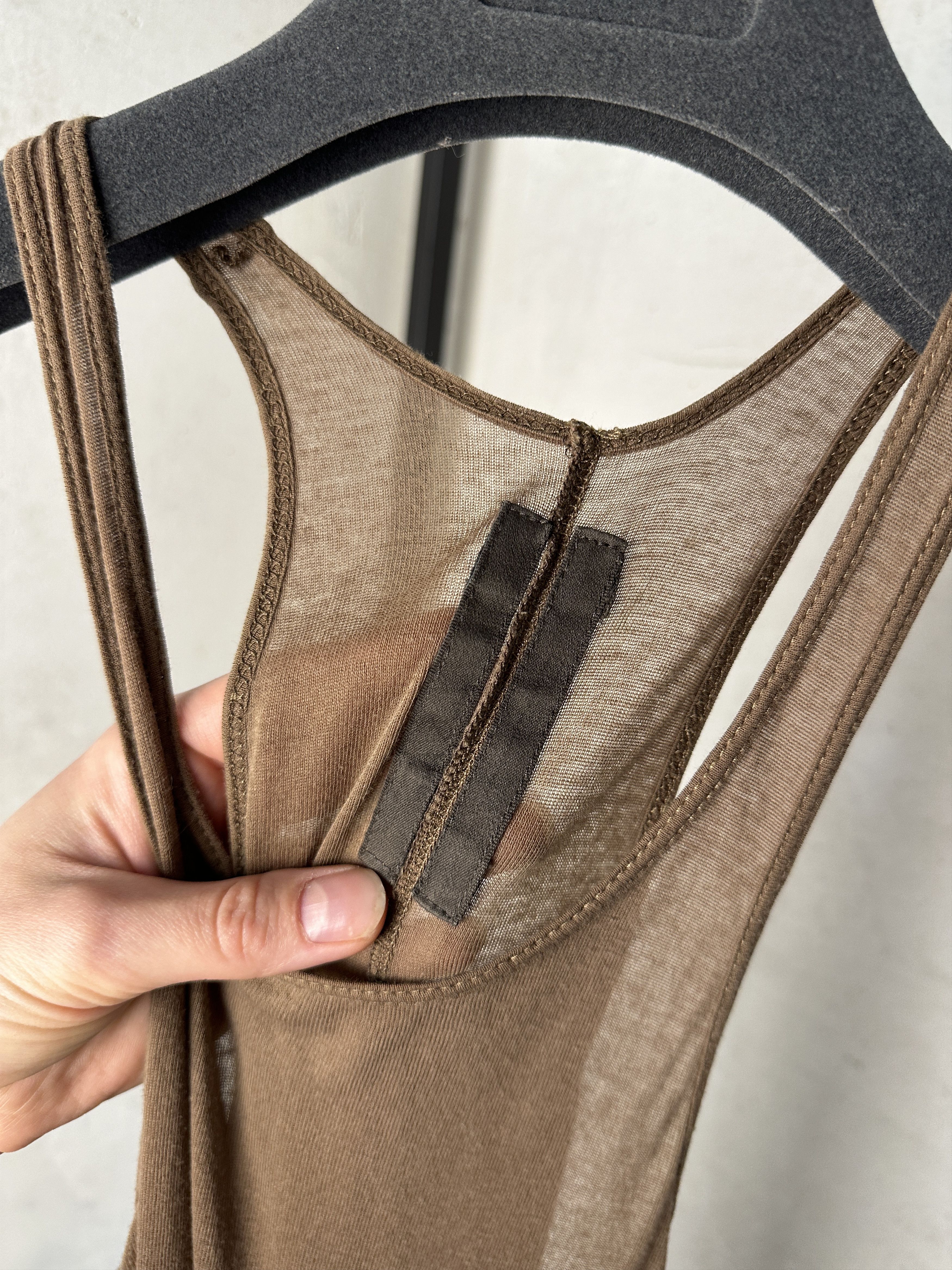 Rick Owens Rick Owens Crust AW09 Forever Tank Cotton Long Dress Size S / US 4 / IT 40 - 4 Thumbnail