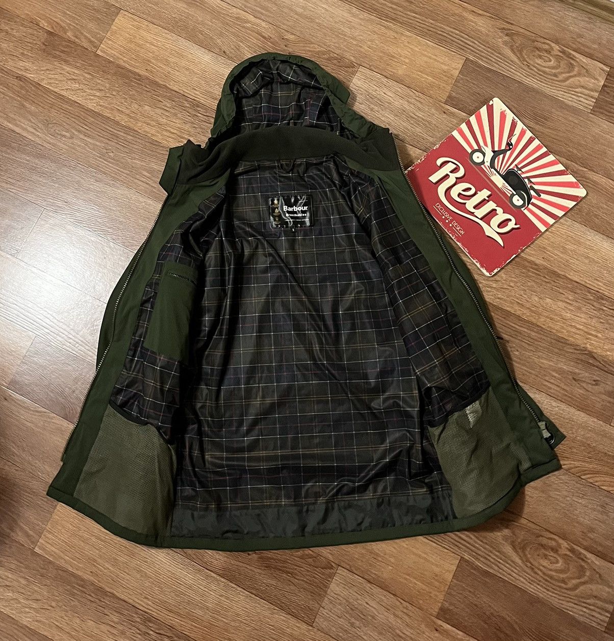 Barbour Vintage Barbour Berwick Endurance Raincoat Parka Jacket Size US M / EU 48-50 / 2 - 5 Thumbnail