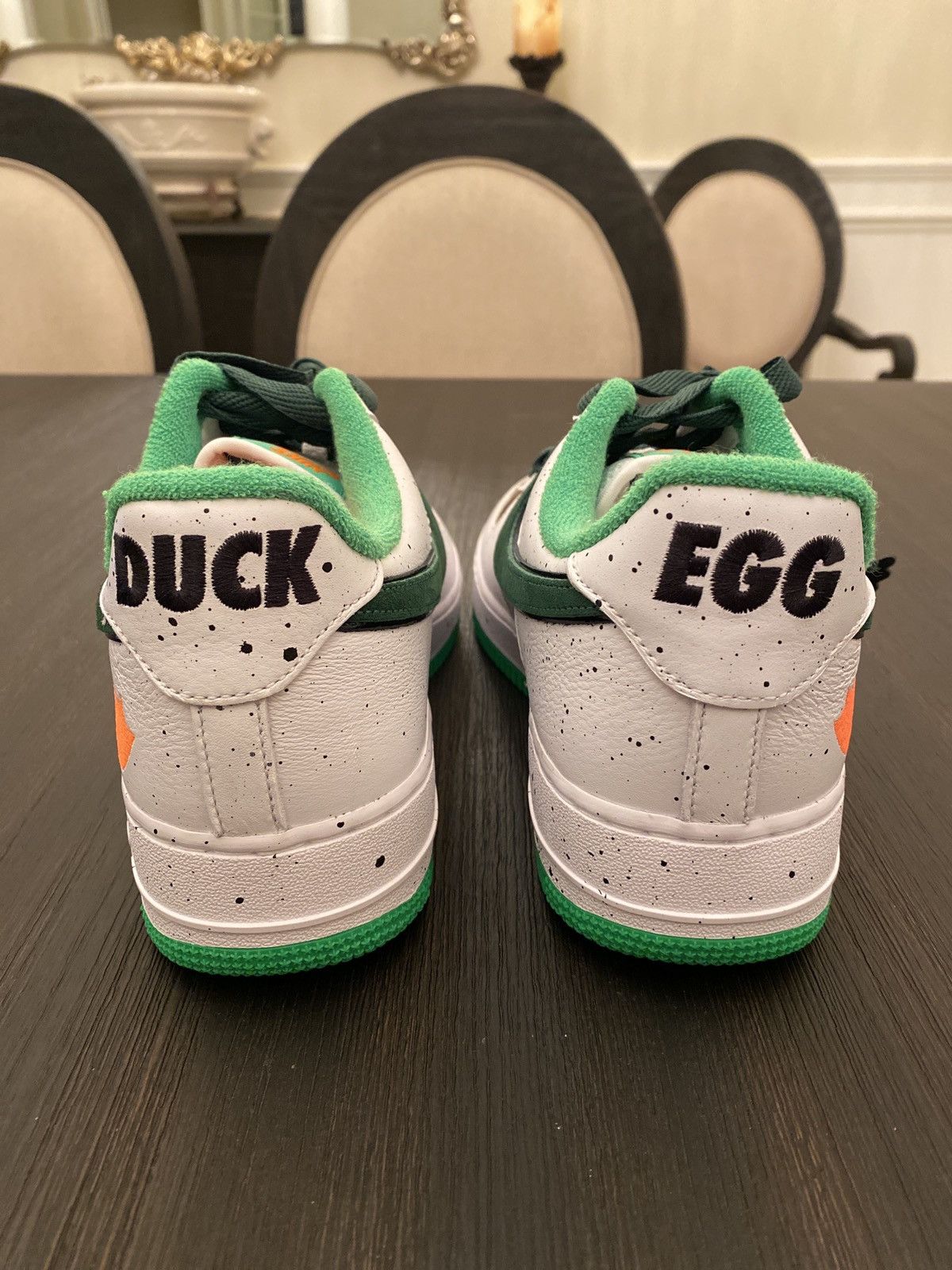 Nike Nike Air Force 1 DOAF Oregon Ducks “Egg Or Duck” PE Size 10 Size US 10 / EU 43 - 5 Thumbnail