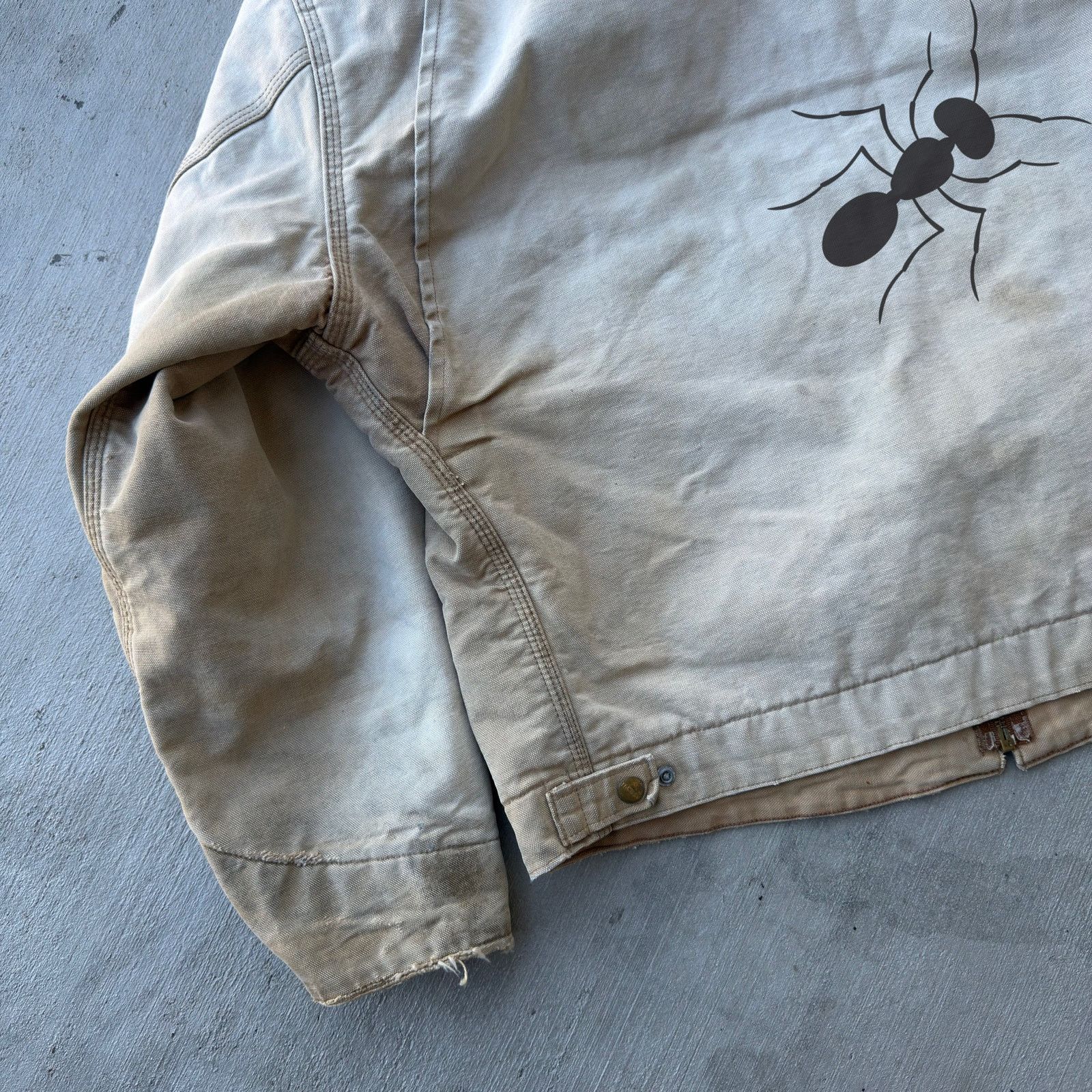 Carhartt × Vintage Carhartt 6BLJ brown Detroit work wear jacket Size US L / EU 52-54 / 3 - 7 Thumbnail