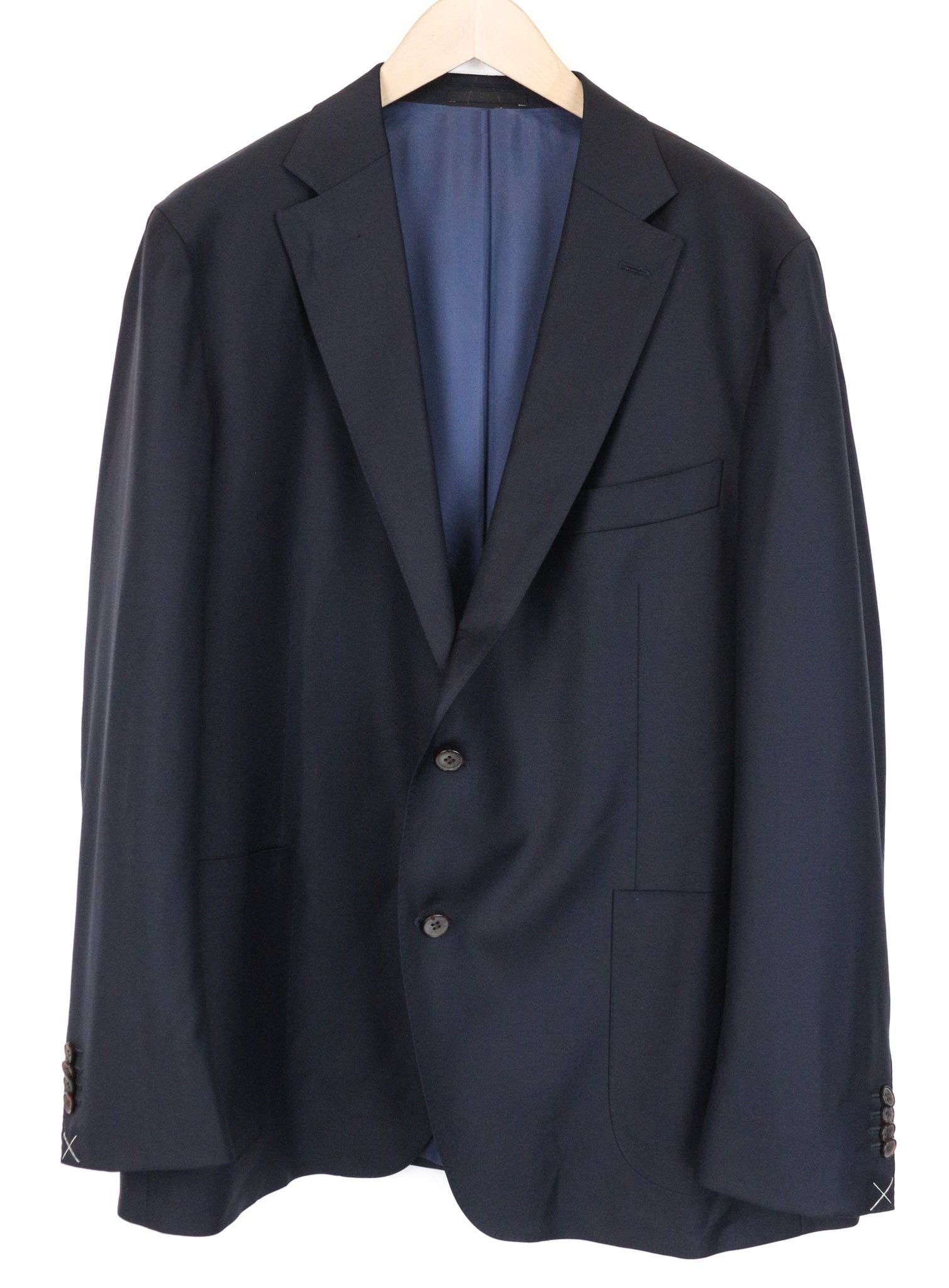 Suitsupply HAVANA BLUELINE UK52S Navy Wool 2 Piece Suit 75559 Size 52S - 2 Thumbnail