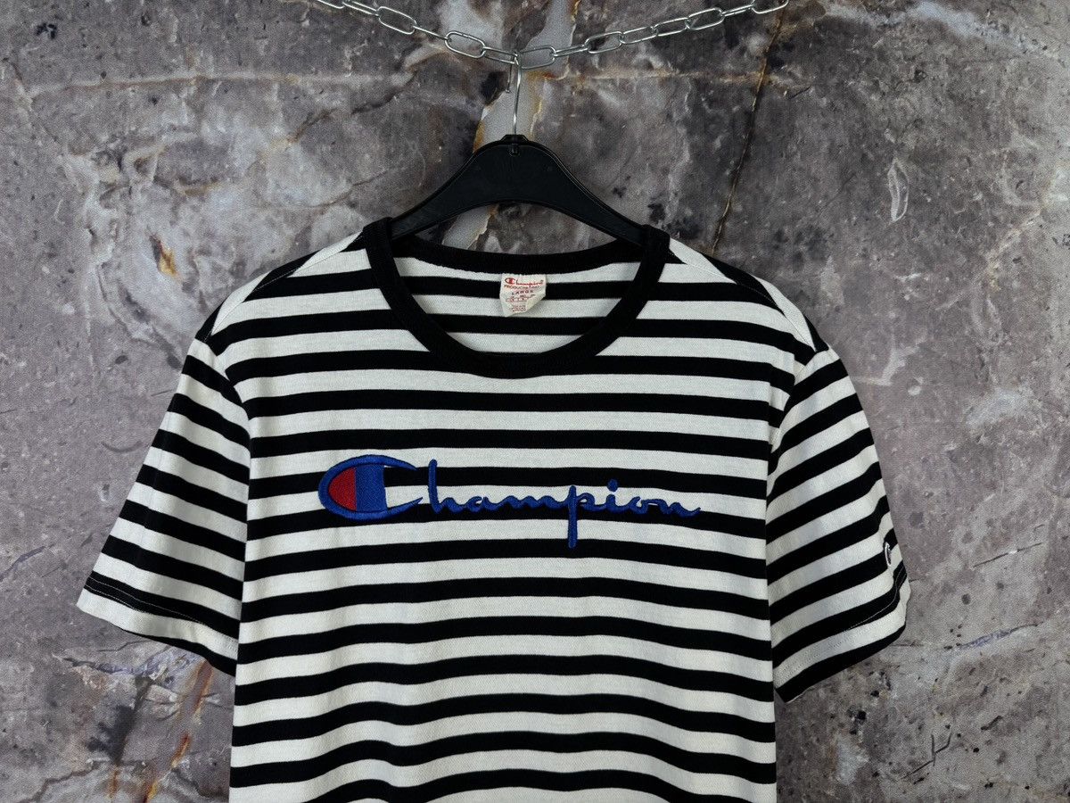 Champion × Other Men’s Champion T-Shirt Striped Streetwear Size Large Size US L / EU 52-54 / 3 - 2 Thumbnail