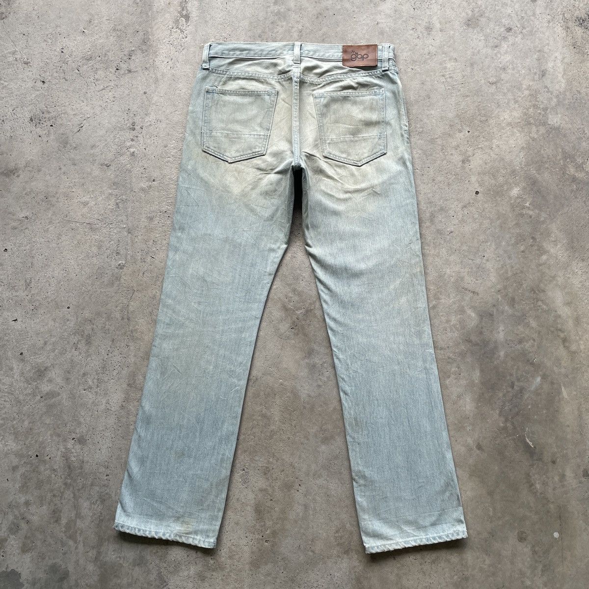 Gap Vintage The Gap Rusty Sick Jeans Faded Denim Pants W34x32 Size US 34 / EU 50 - 14 Thumbnail