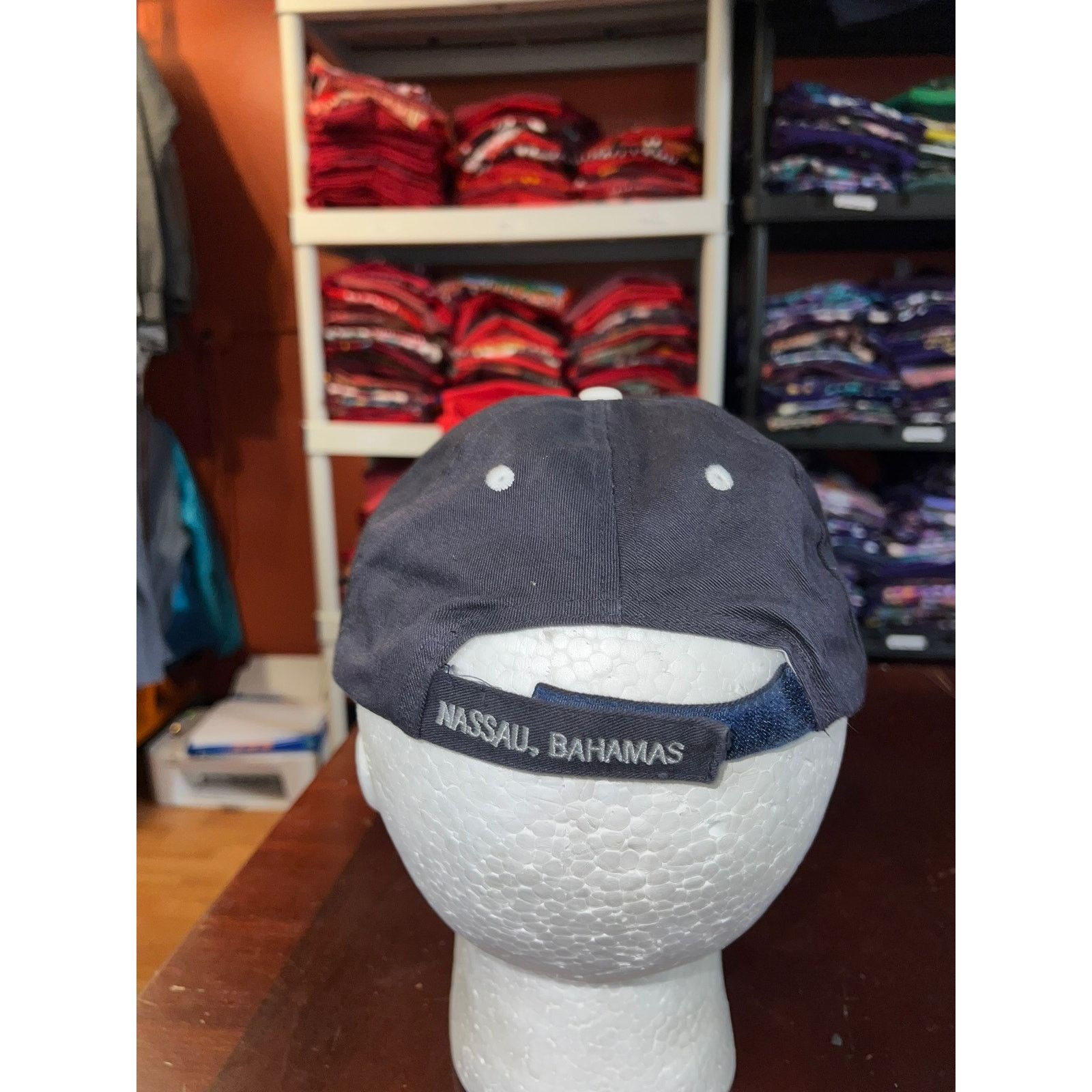 Hard Rock Cafe Hard Rock Cafe Hat Nassau Bahamas Blue Cap Headwear Size ONE SIZE - 4 Thumbnail
