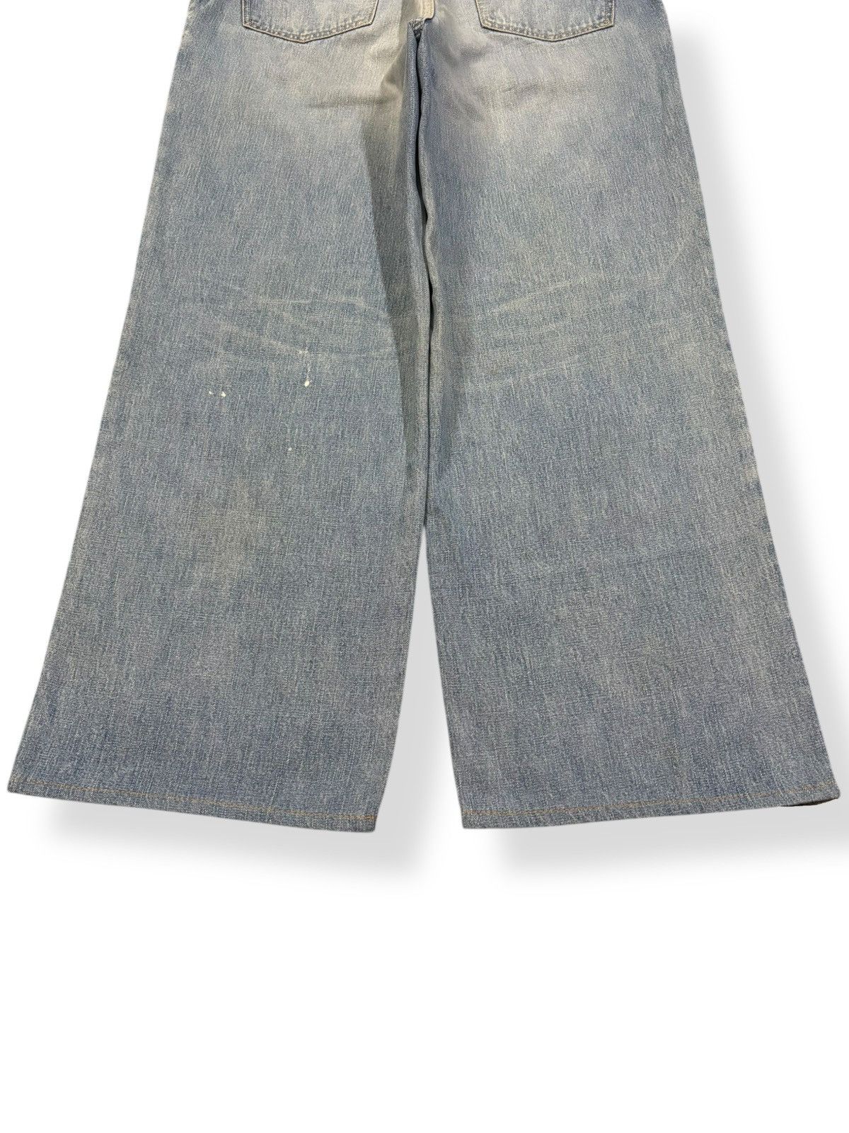 45rpm Vintage Japanese Brand 45rpm Blue Wash Baggy Jeans Size US 29 - 12 Thumbnail