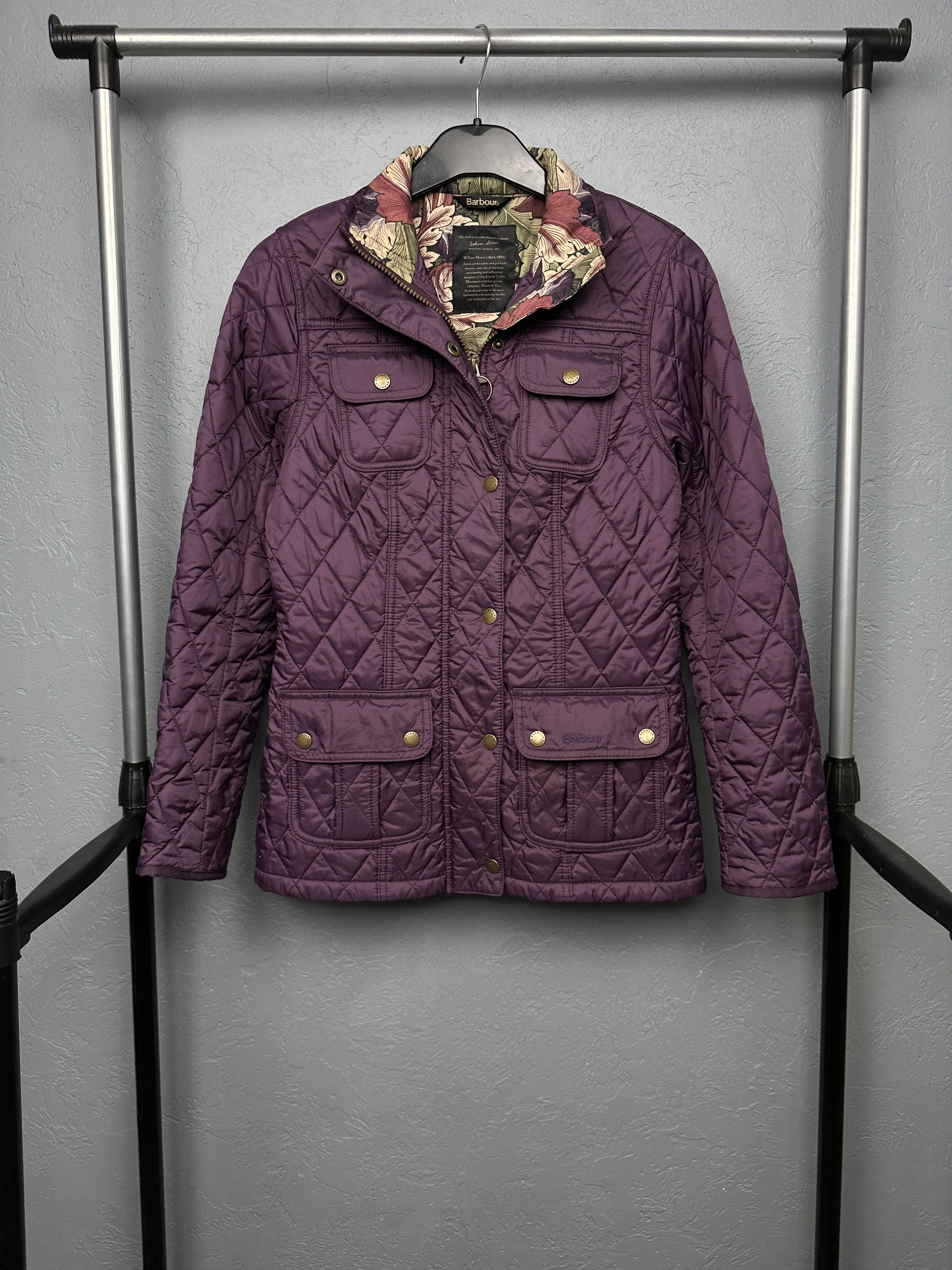 Barbour William Morris Womens Ruskin Quilted Jacket