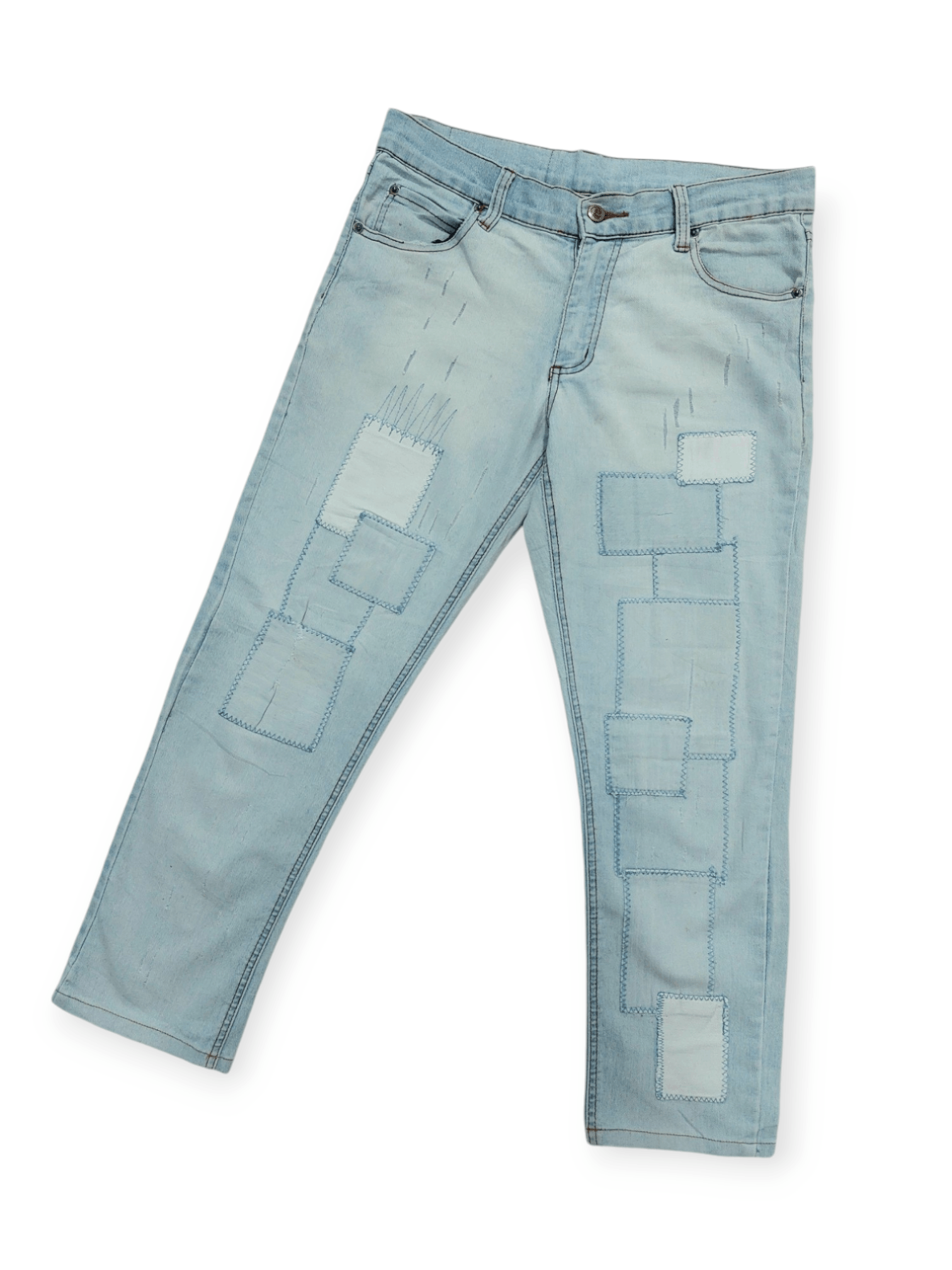 Cheap Monday Light Cheap Monday Patchwork Jeans Size US 30 / EU 46 - 1 Thumbnail