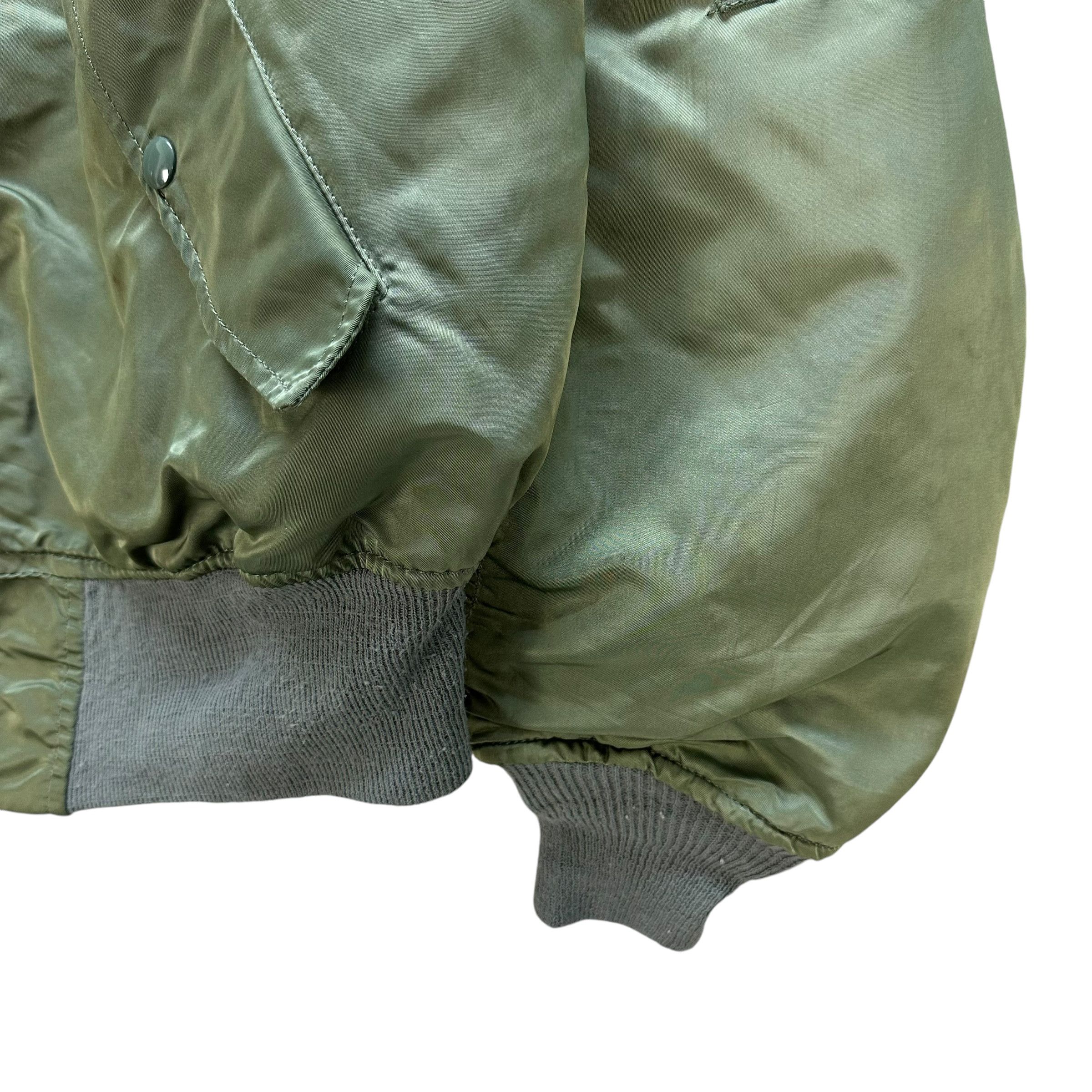 Alpha Industries ALPHA INDUSTRIES MA1 Green Bomber Jacket #A51-1186 Size US L / EU 52-54 / 3 - 6 Thumbnail