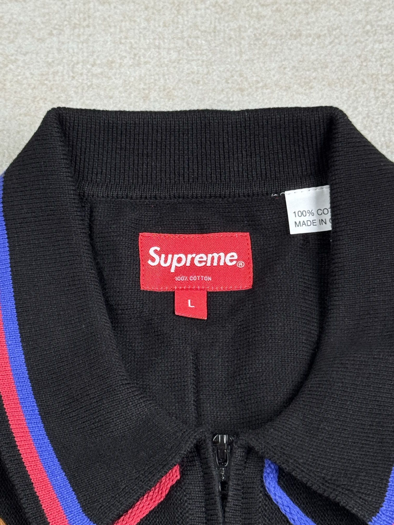Supreme supreme knit polo Size US L / EU 52-54 / 3 - 3 Thumbnail