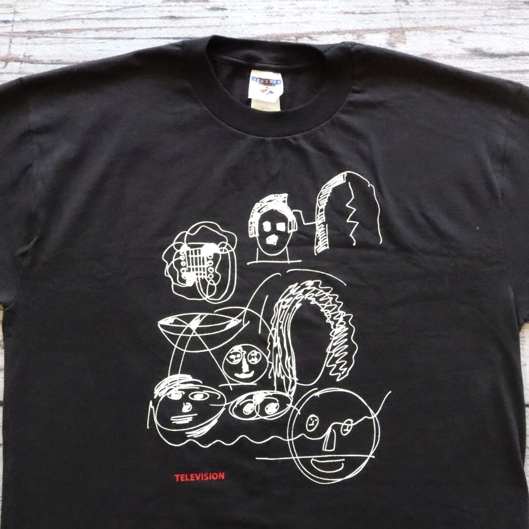 Vintage VINTAGE Television Band Tshirt Mens L Black Size US L / EU 52-54 / 3 - 2 Thumbnail