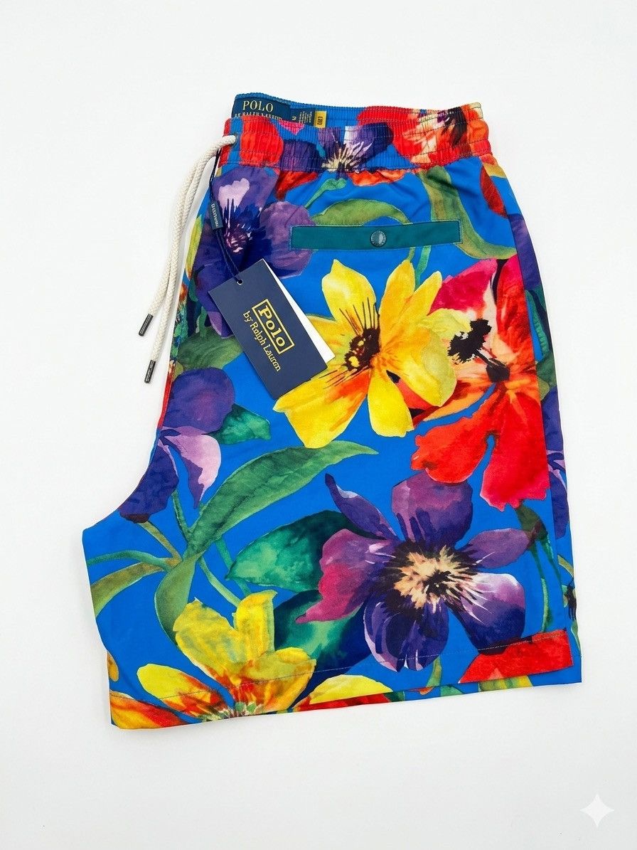 Ralph Lauren Polo Ralph Lauren Monaco Floral Swim Shorts LIMITED EDITION Size US 31 - 3 Thumbnail