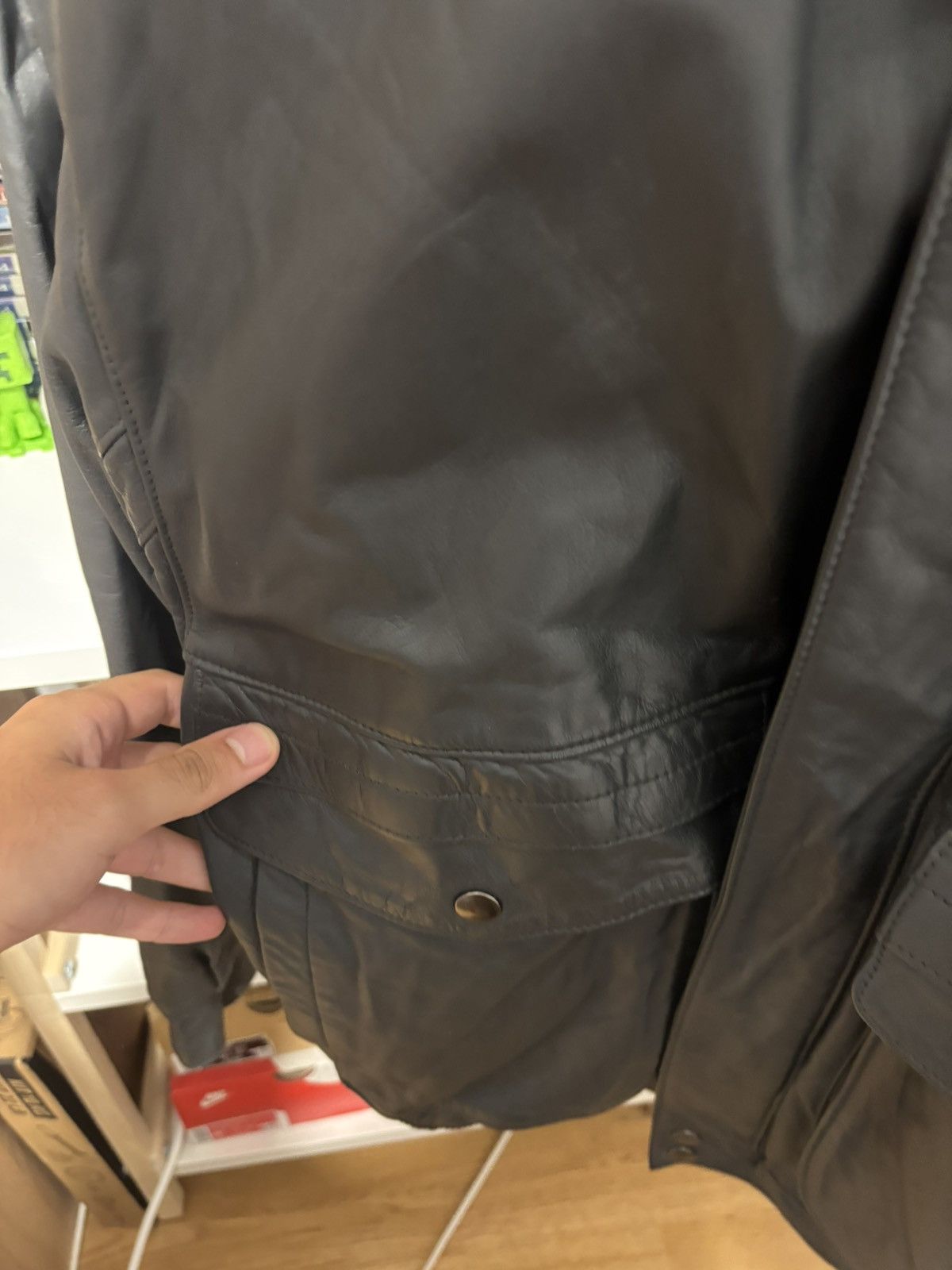 Saint Michael Saint Michael Vintage Leather Jacket Size US S / EU 44-46 / 1 - 3 Thumbnail