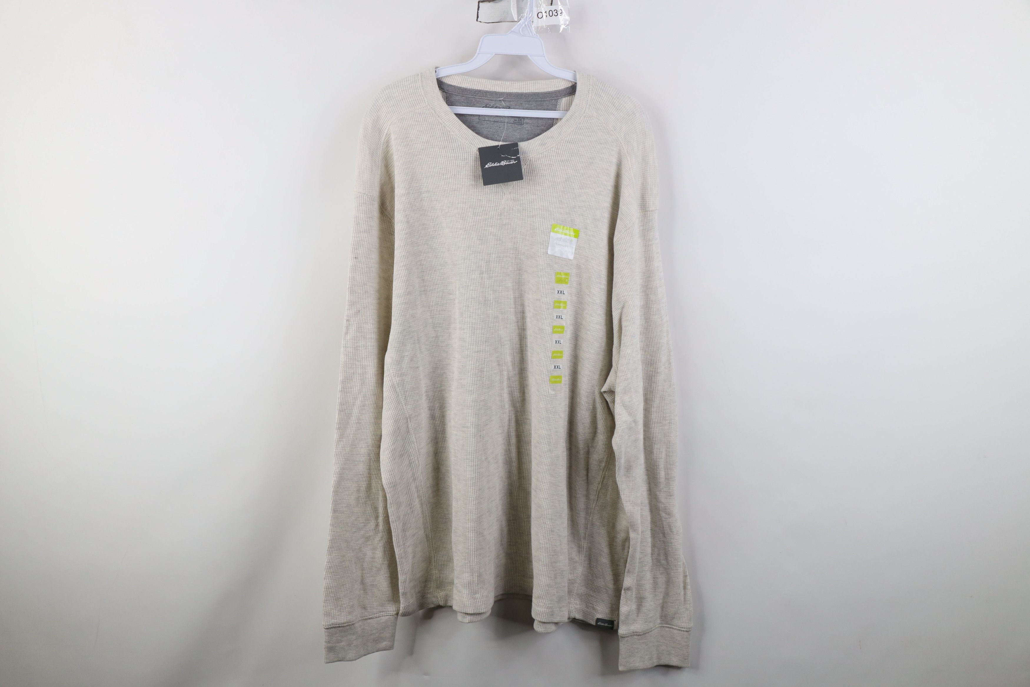 Eddie Bauer Deadstock Vintage Y2K Eddie Bauer Knit Long Sleeve T-Shirt Size US XXL / EU 58 / 5 - 1 Thumbnail