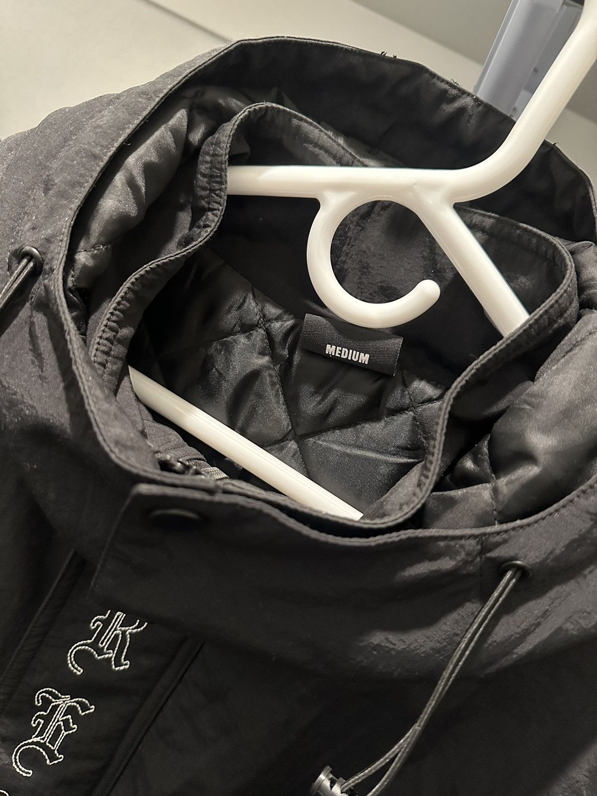 Revenge REVENGE “Angel Parka” ( Medium ) Parka/Raincoat Black Size US M / EU 48-50 / 2 - 4 Thumbnail