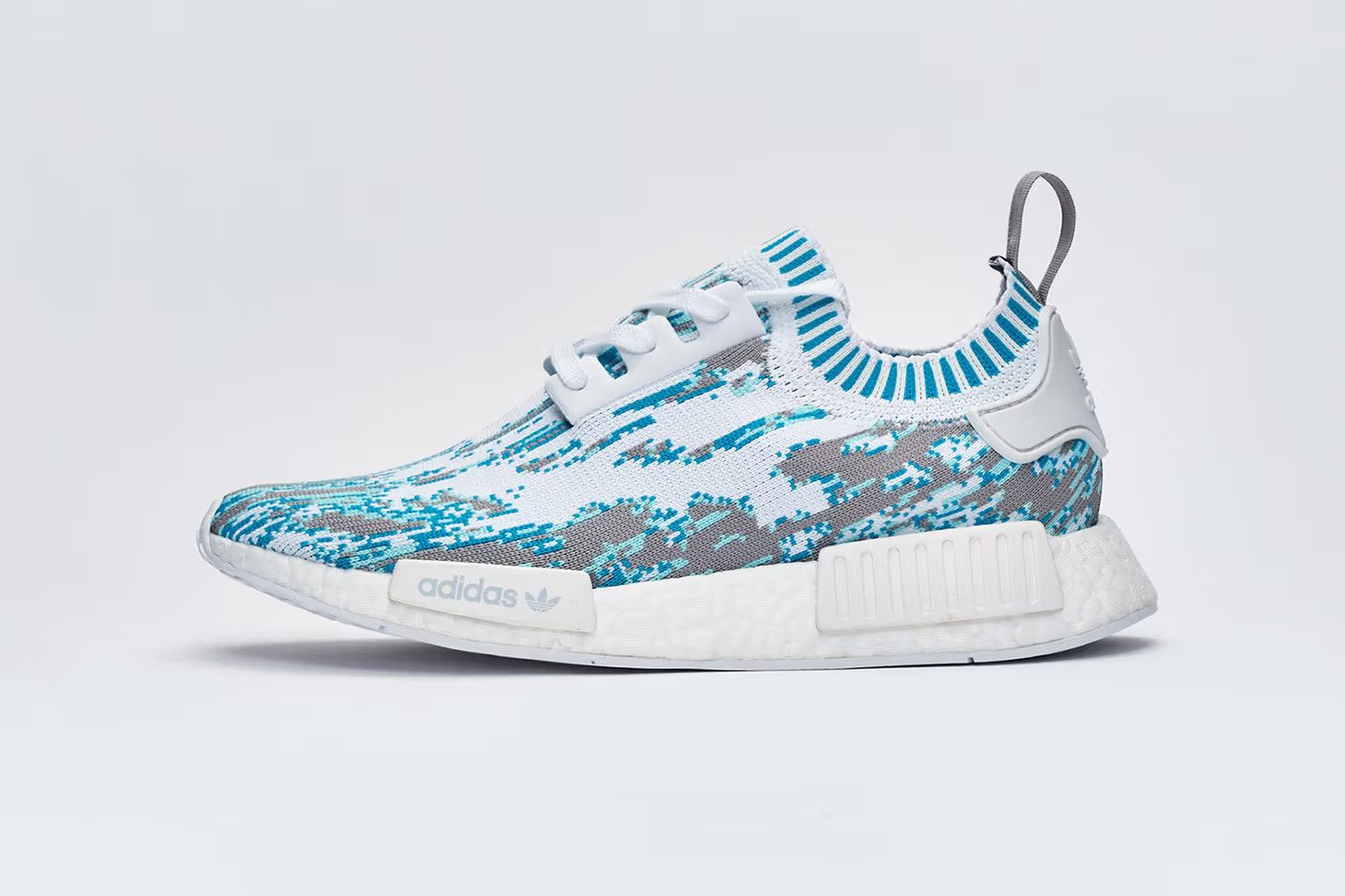 Adidas × Sneakersnstuff 💚 2017 Sneakersnstuff x Adidas NMD R1 Datamosh Clear Aqua Size US 7 / EU 40 - 1 Thumbnail