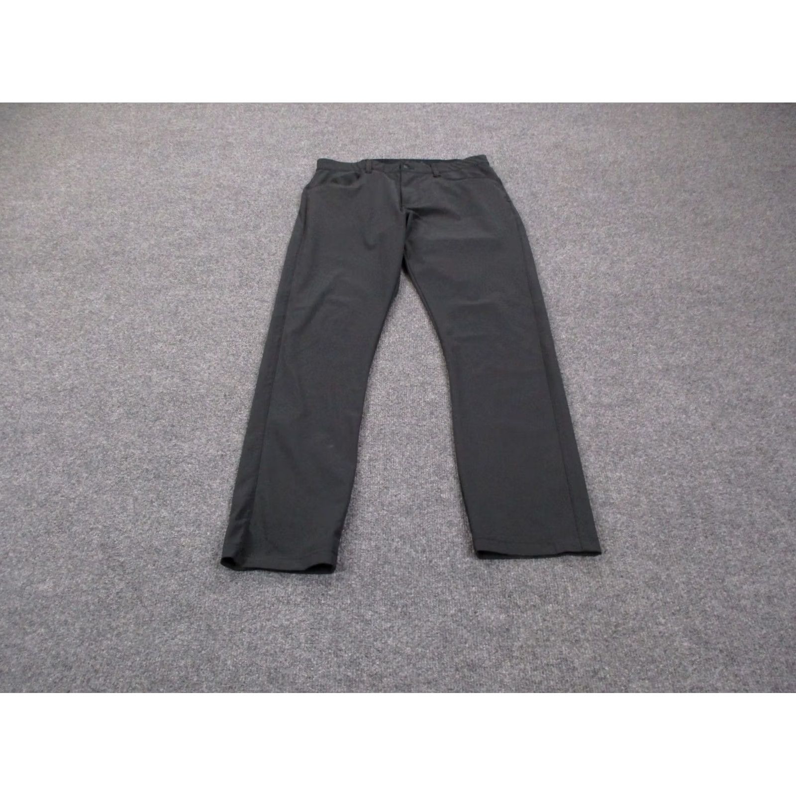 Vintage Bad Birdie Pants Mens 32 X 31 Gray Chino Performance Golf Outdoor Stretch Casual Pants Mens Gray Chino Outdoor Stretch Everyday Casual Pants Size US 32 / EU 48 - 2 Thumbnail