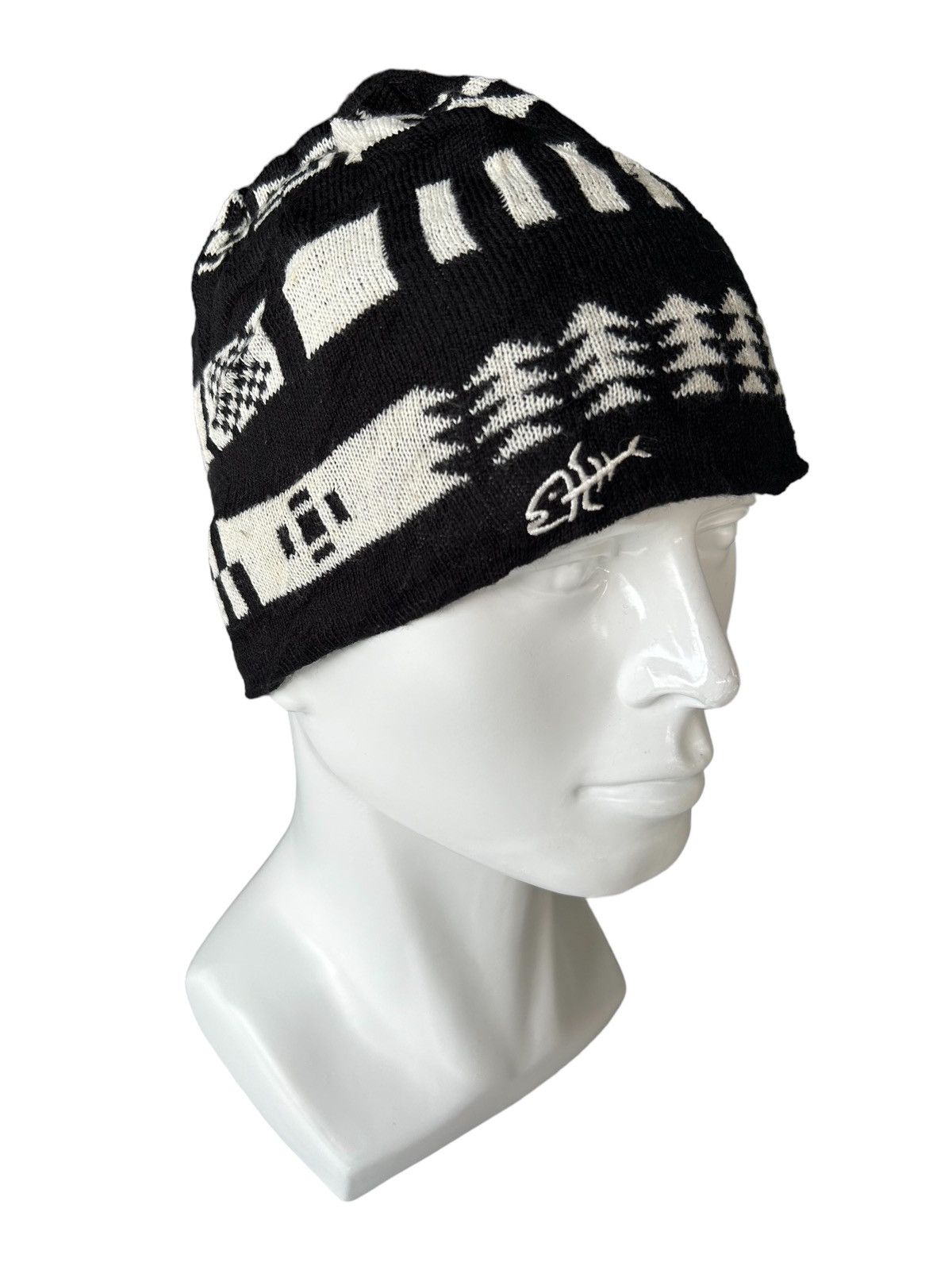 20471120 × Japanese Brand Vintage Screamer Nice Design Beanie Hats skowcap Size ONE SIZE - 1 Thumbnail