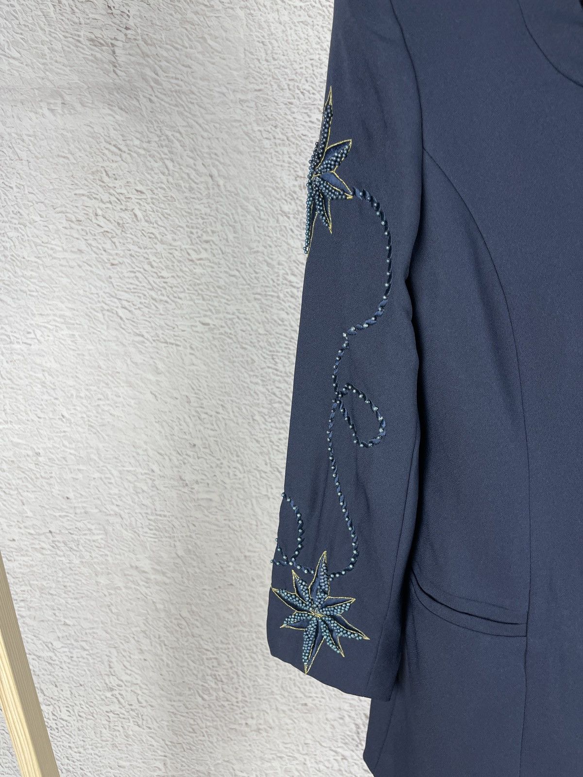 Versace Gian Versa Gianni Versace embroidery rhinestones jacket Size S / US 4 / IT 40 - 6 Thumbnail