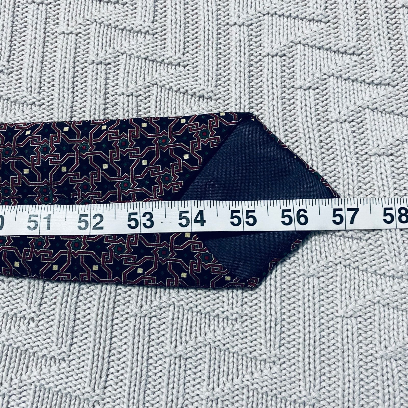 Dior Vintage Dior black abstract silk tie Size ONE SIZE - 4 Thumbnail