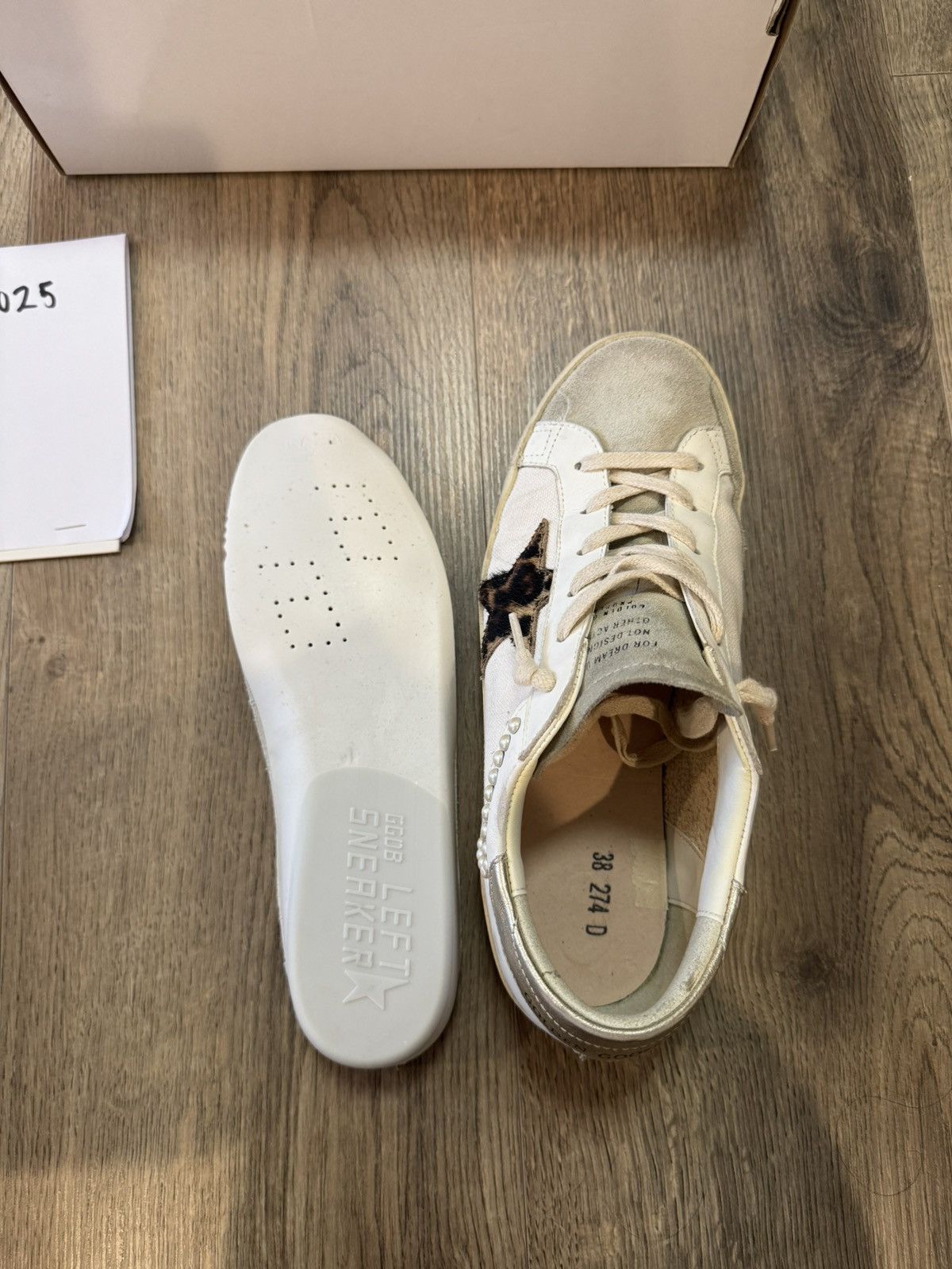 Golden Goose Golden Goose Lowtop Sneaker Size US 8 / IT 38 - 11 Thumbnail