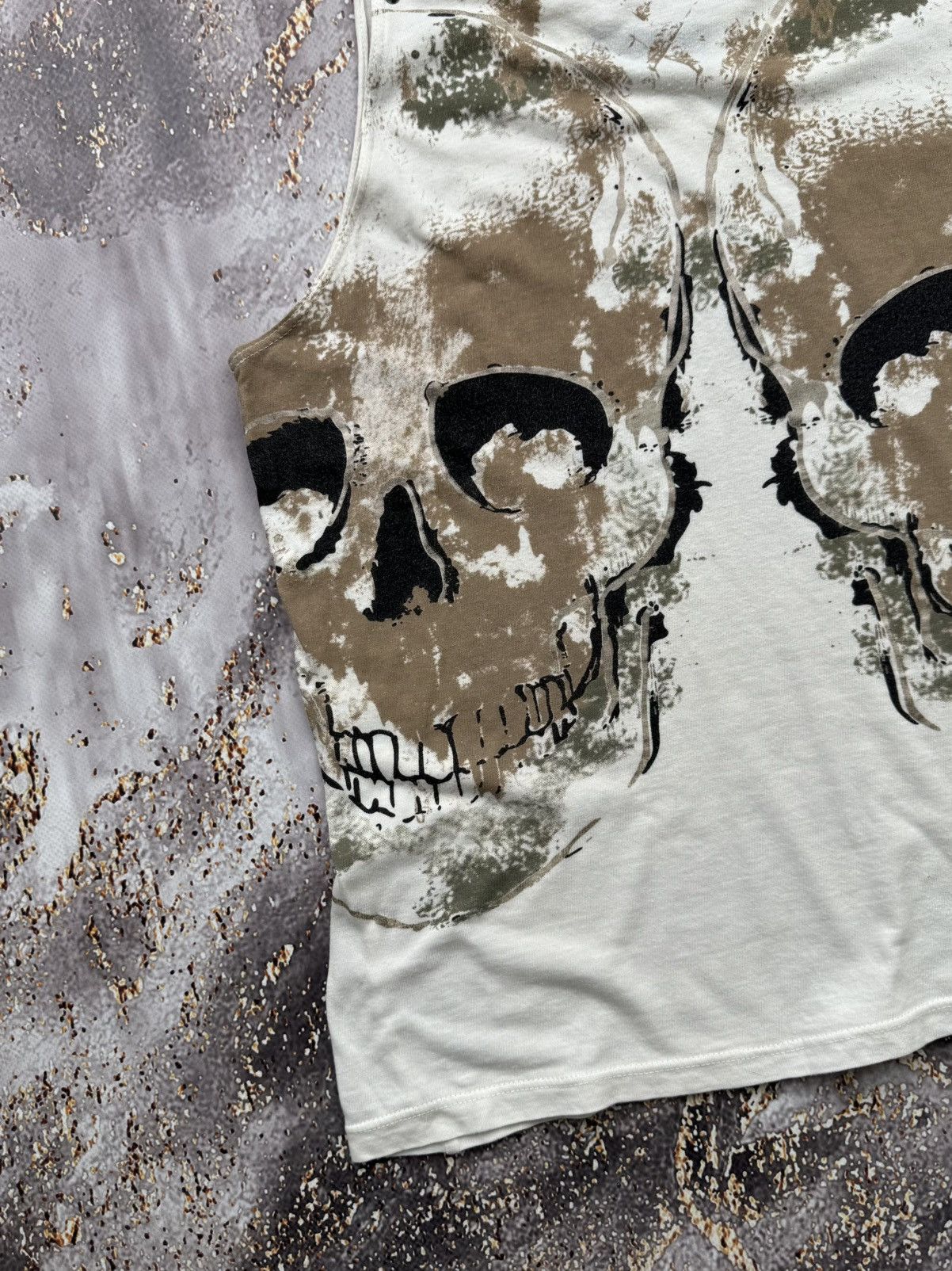 Other Vintage Skull Tank Top Size M / US 6-8 / IT 42-44 - 2 Thumbnail