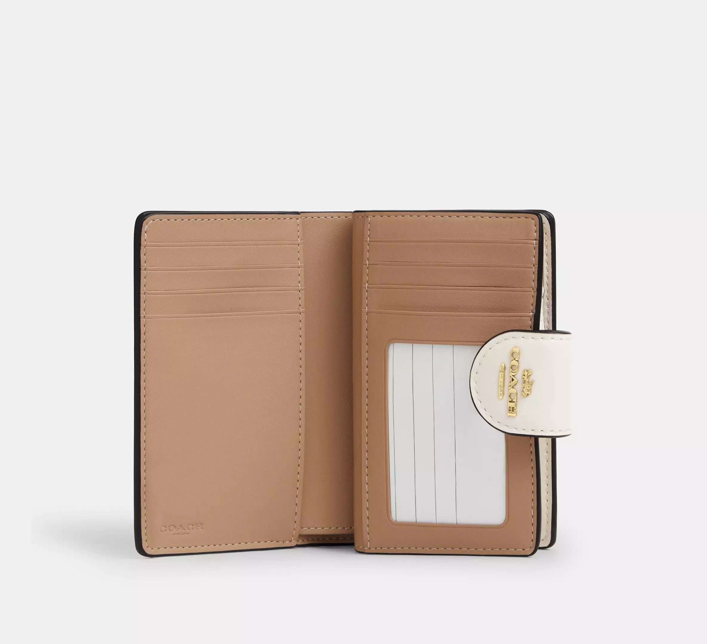 Coach Medium Corner Zip Wallet In Signature Canvas CW786 Size ONE SIZE - 7 Thumbnail
