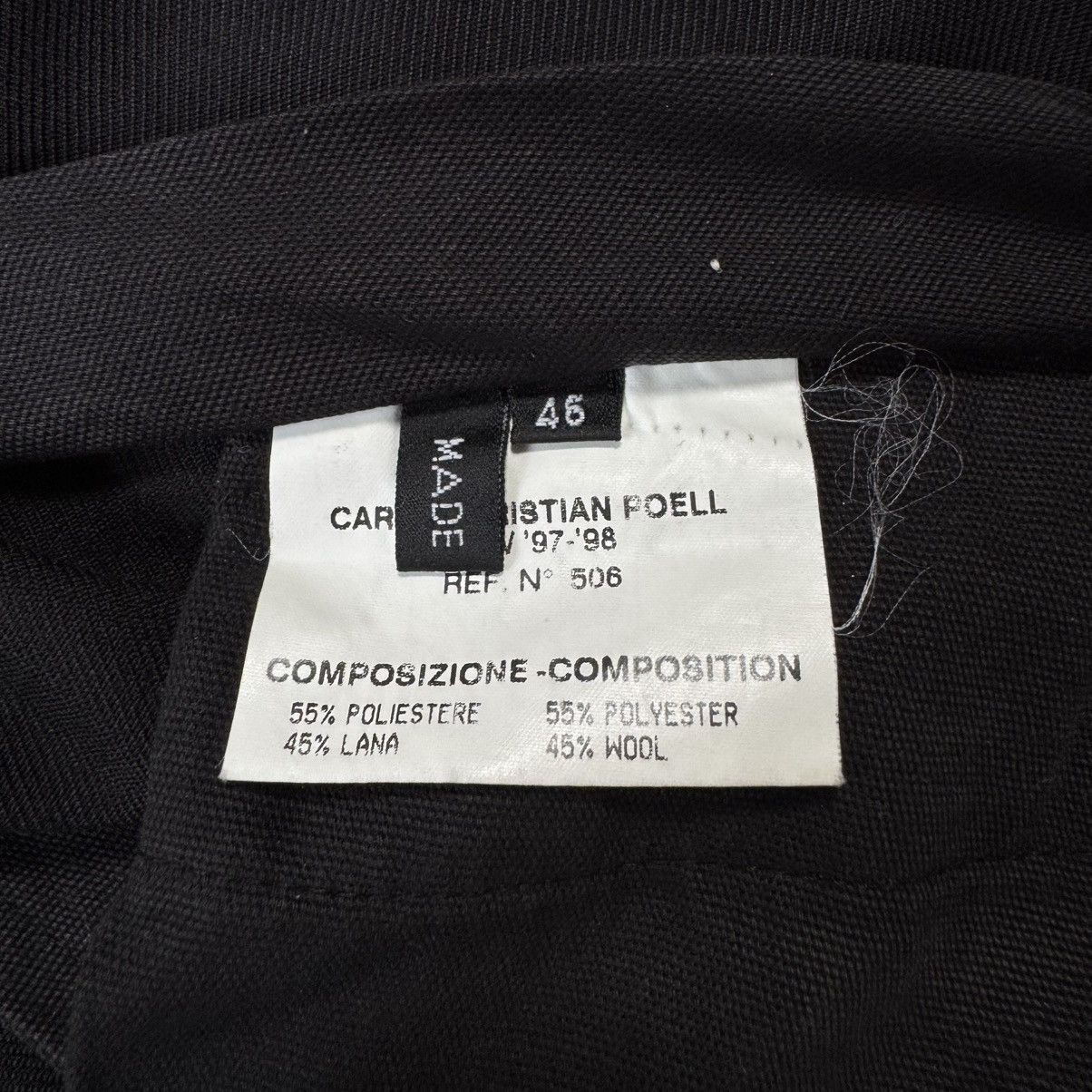 Carol Christian Poell AW1997/98 Carol Christian Poell Pleated Wool Pants/Trousers Size US 30 / EU 46 - 8 Thumbnail