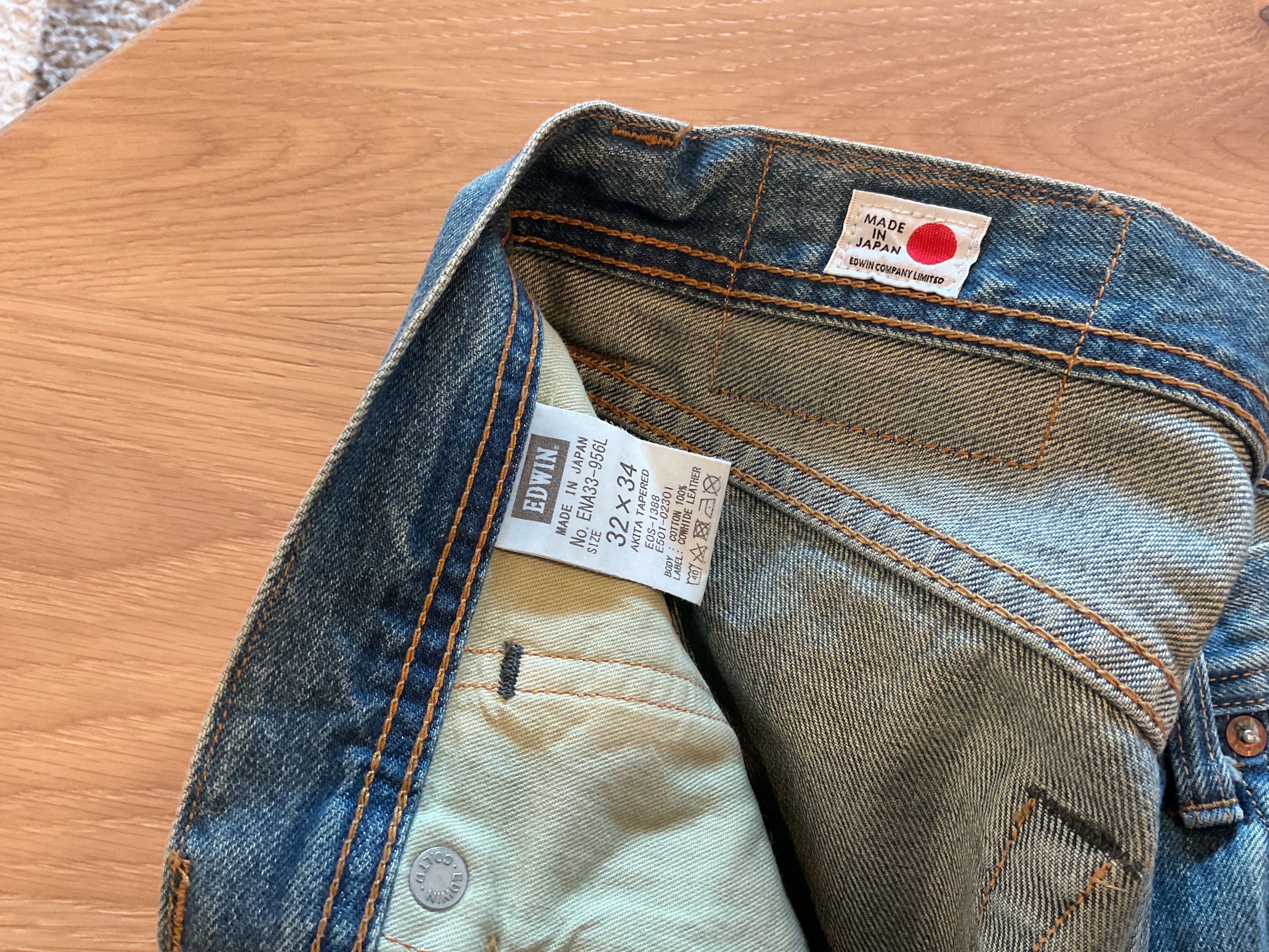 Edwin Edwin Made in Japan Denim Size US 32 / EU 48 - 3 Thumbnail