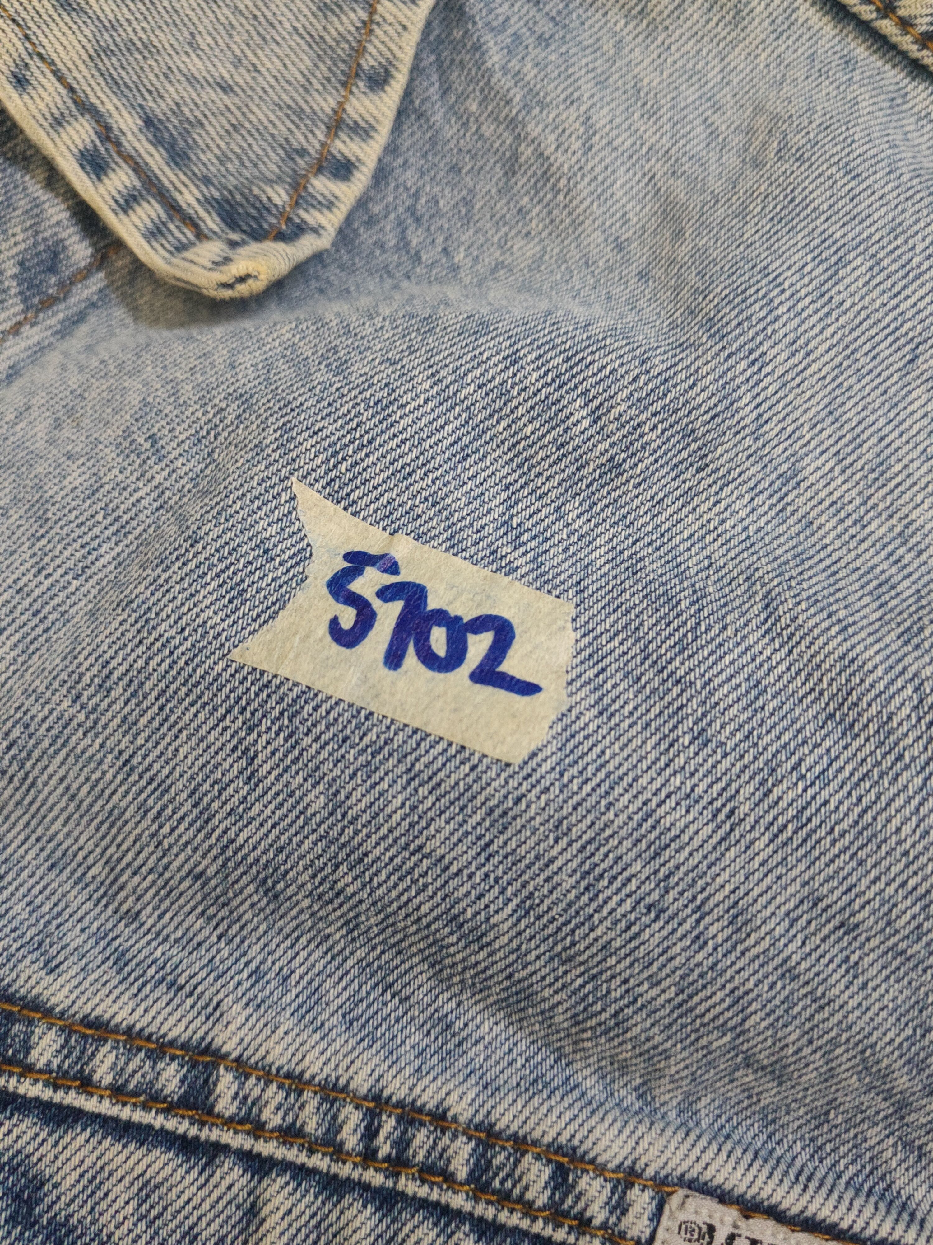 Japanese Brand DL Multiblue Light Blue Denim Jackets #5702T Size L / US 10 / IT 46 - 14 Thumbnail