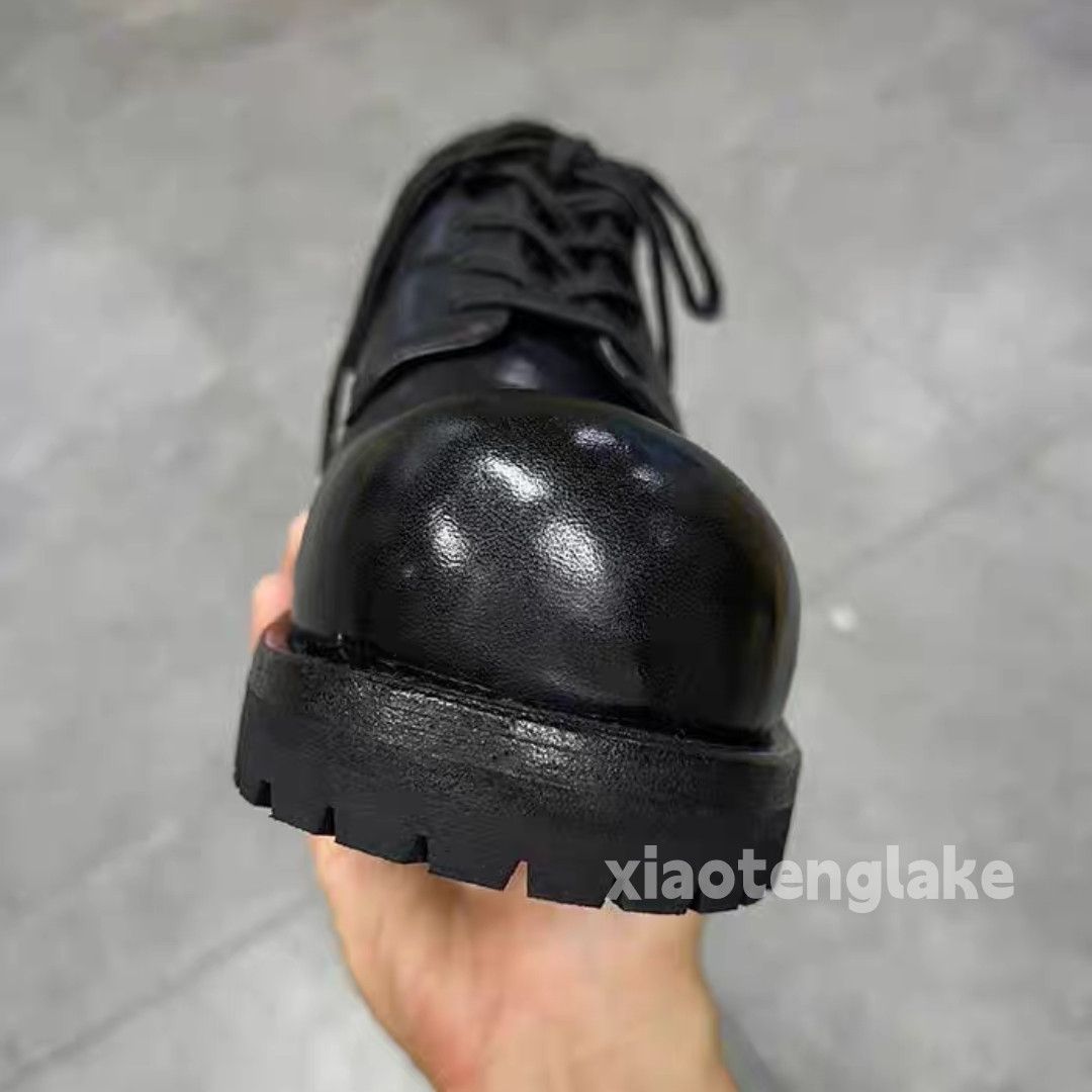 Japanese Brand utility punk yuppie grunge derby thick sole shoes Size US 10 / EU 43 - 5 Thumbnail