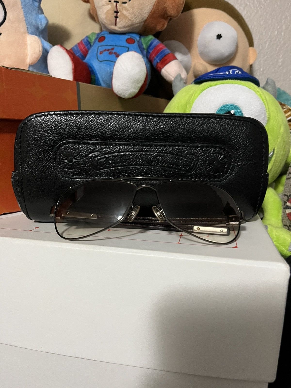 Chrome Hearts × Designer Chrome hearts red riot vintage sunglasses Size ONE SIZE - 1 Thumbnail