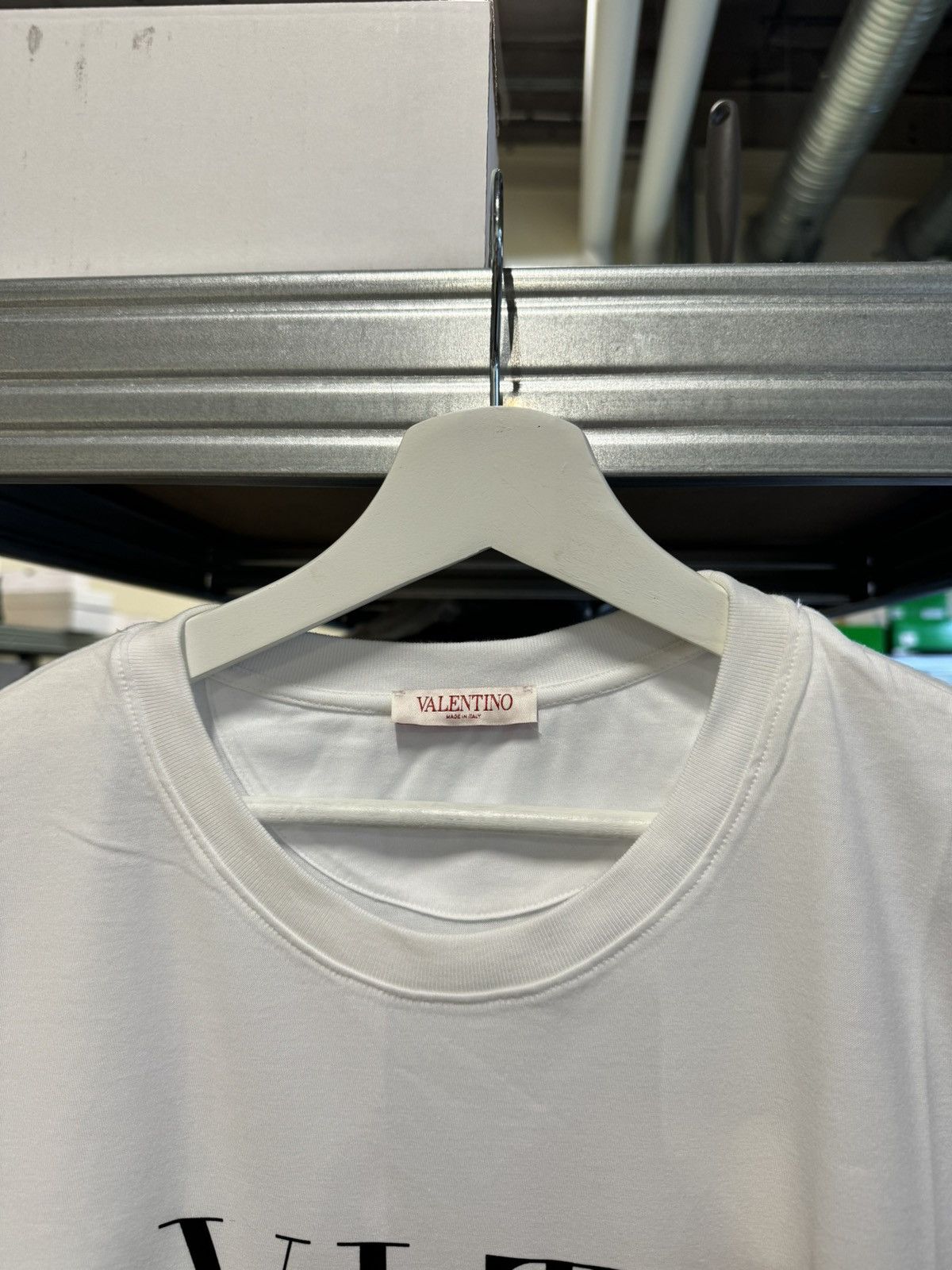 Valentino Valentino VLTN Logo T-Shirt NEW 600$ Size US XXL / EU 58 / 5 - 3 Thumbnail