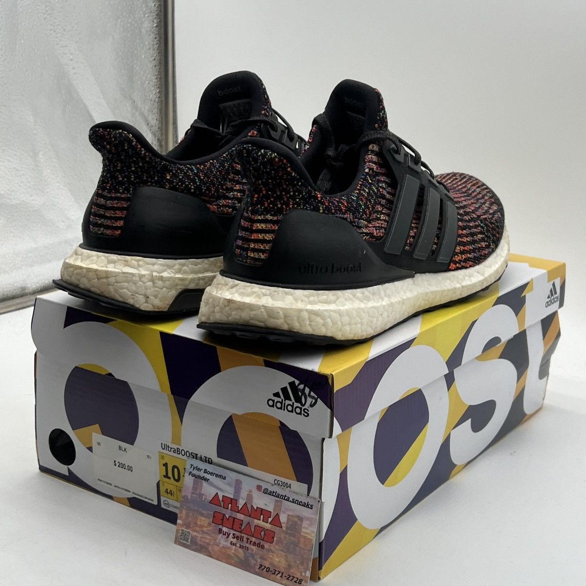 Adidas UltraBoost 3.0 multi color Size US 10.5 / EU 43-44 - 5 Thumbnail